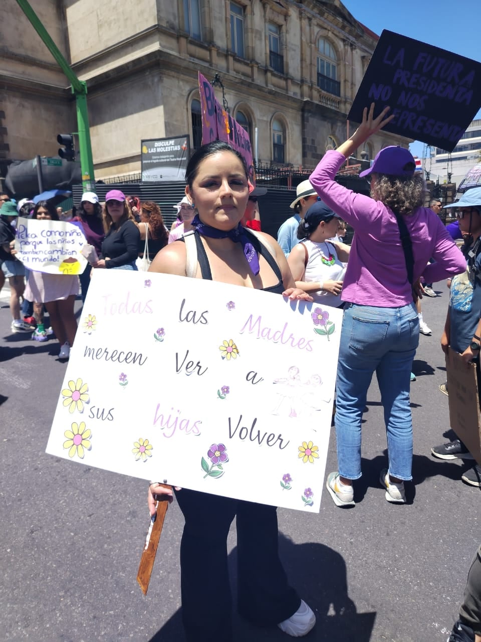 Marcha del 8 de marzo de 2026, San José Costa Rica