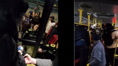 Forcejeo y terror en un bus: habitantes de calle asaltaron a pasajeros en Colombia; una mujer resultó gravemente herida