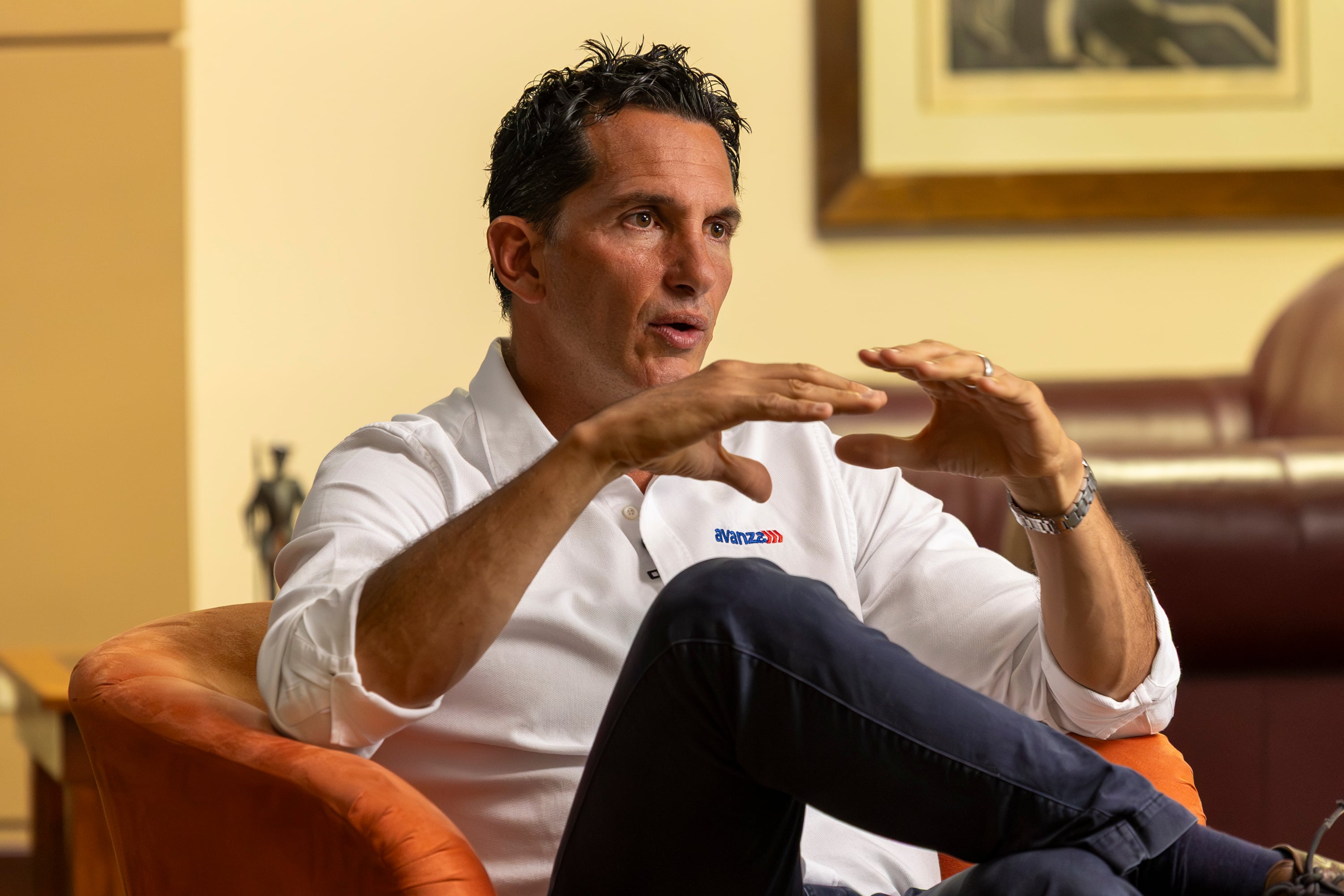 MATERIAL EXCLUSIVO DE POLITICA LN.
20/06/2025, San José, Grupo Nación, entrevista con el candidato para la presidencia del partido Avanza, José Aguilar Berrocal.