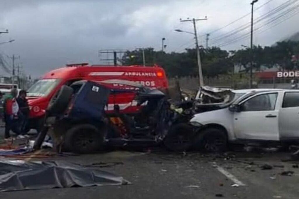 Accidente en Ecuador.