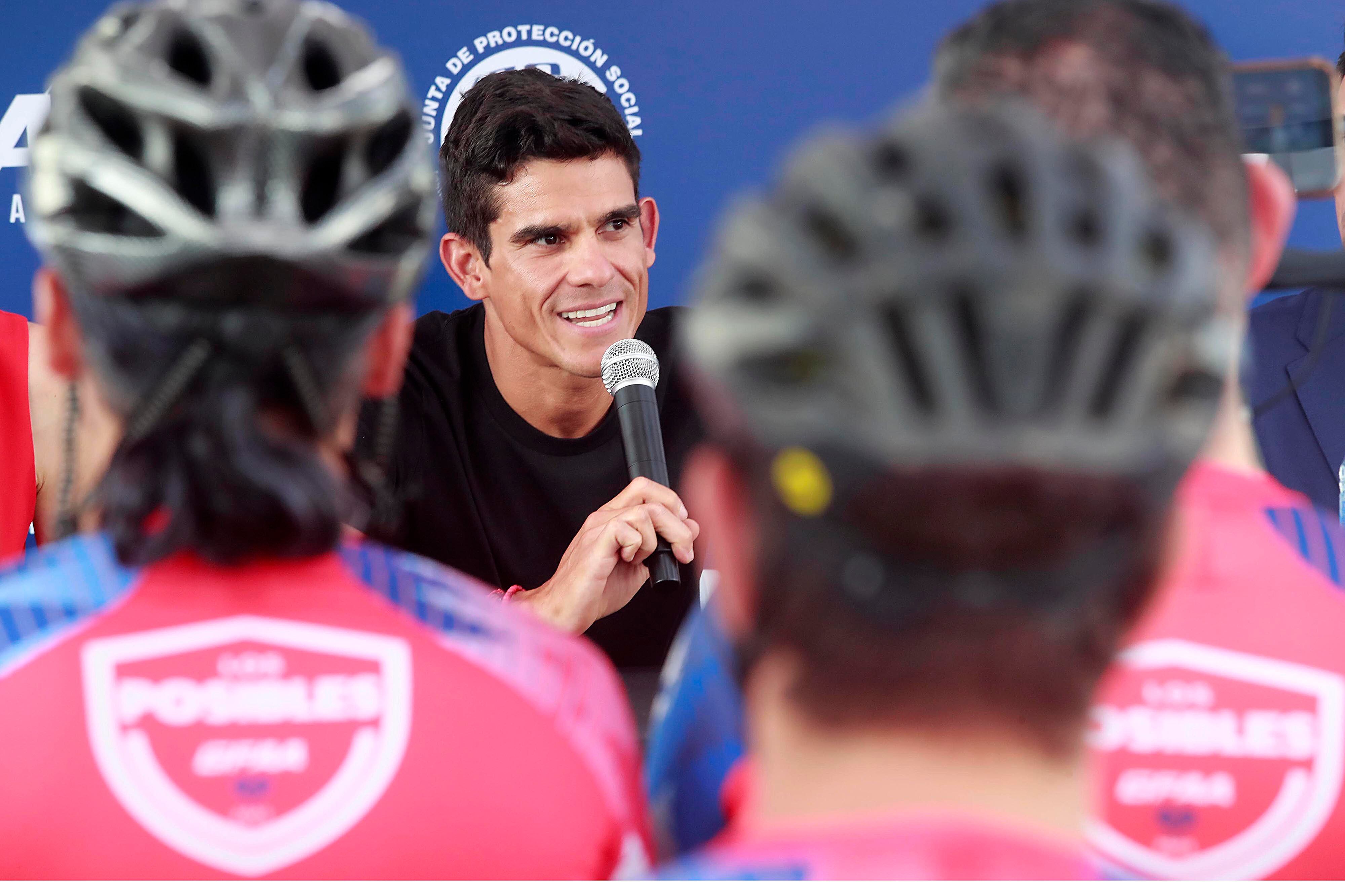 21/11/2023 El Gran Fondo Andrey Amador presentó a los atletas Los posibles, atletas con discapacidades físicas que participarán en la tercera edición del evento.