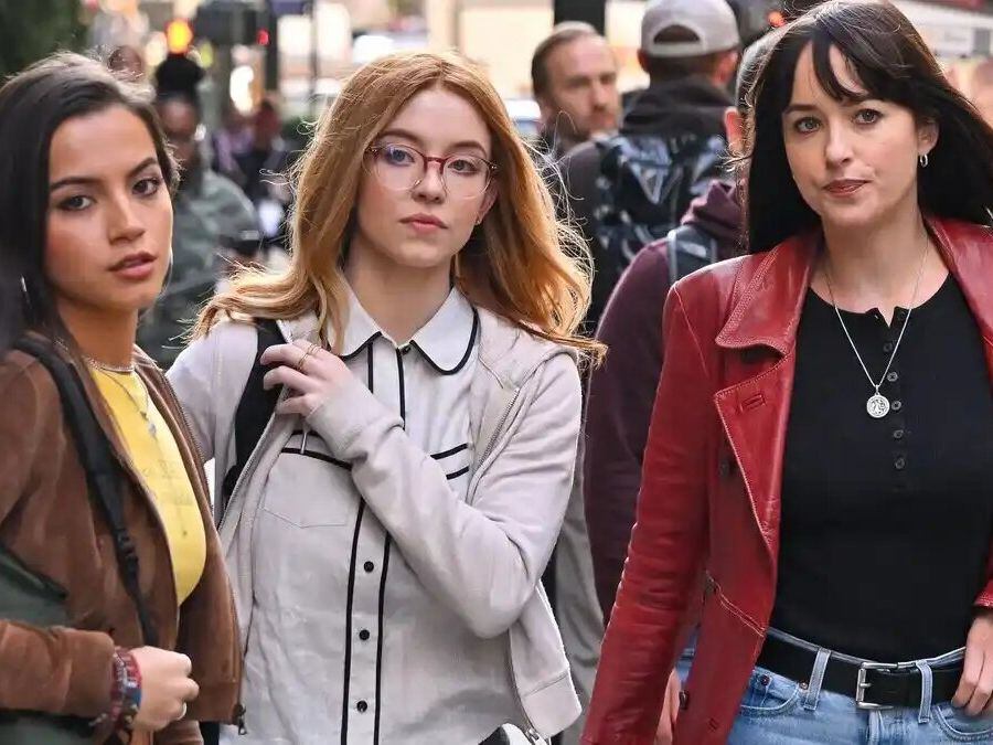'Madame Web' es una de las cartas fuertes de Marvel para este año, protagonizada por Dakota Johnson, Sydney Sweeney y Celeste O'Connor. Foto: Marvel