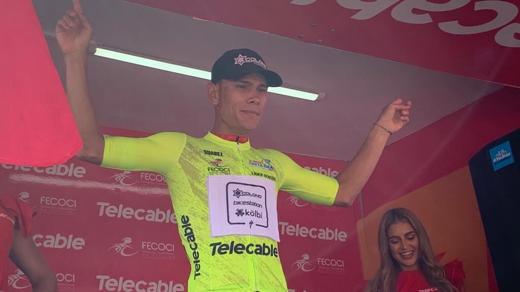 Sergio Arias es el nuevo líder de la Vuelta a Costa Rica.