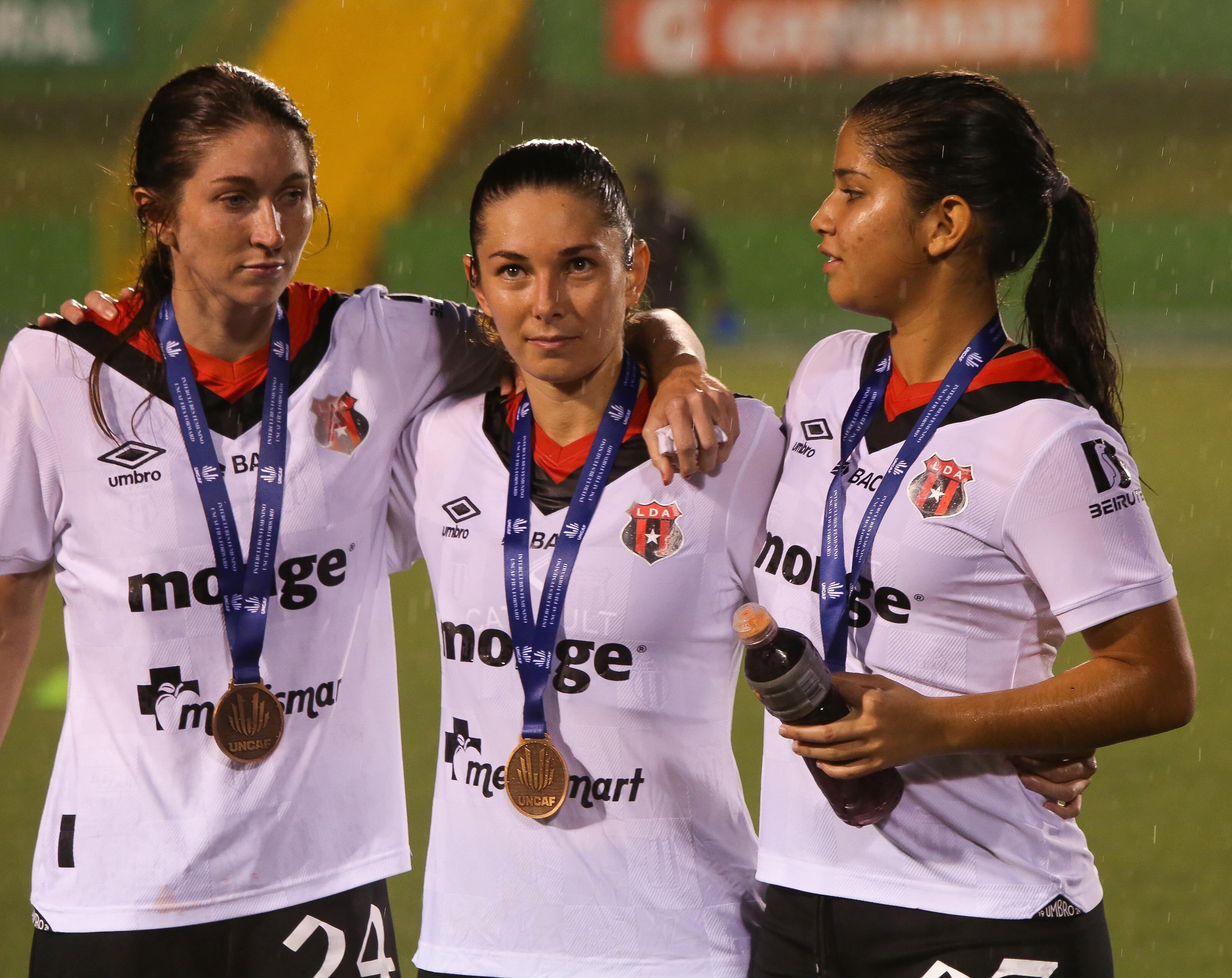 Liga Deportiva Alajuelense no hizo su mejor presentación, pero quedó en el podio de la Copa Interclubes de Uncaf Femenina.