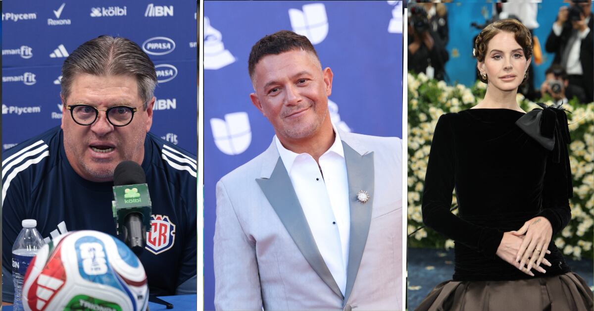 Miguel Herrera, técnico de la Selección de Costa Rica que fracasó rumbo al Mundial 2026; Alejandro Sanz y Lana Del Rey, integrantes del playlist para este momento.