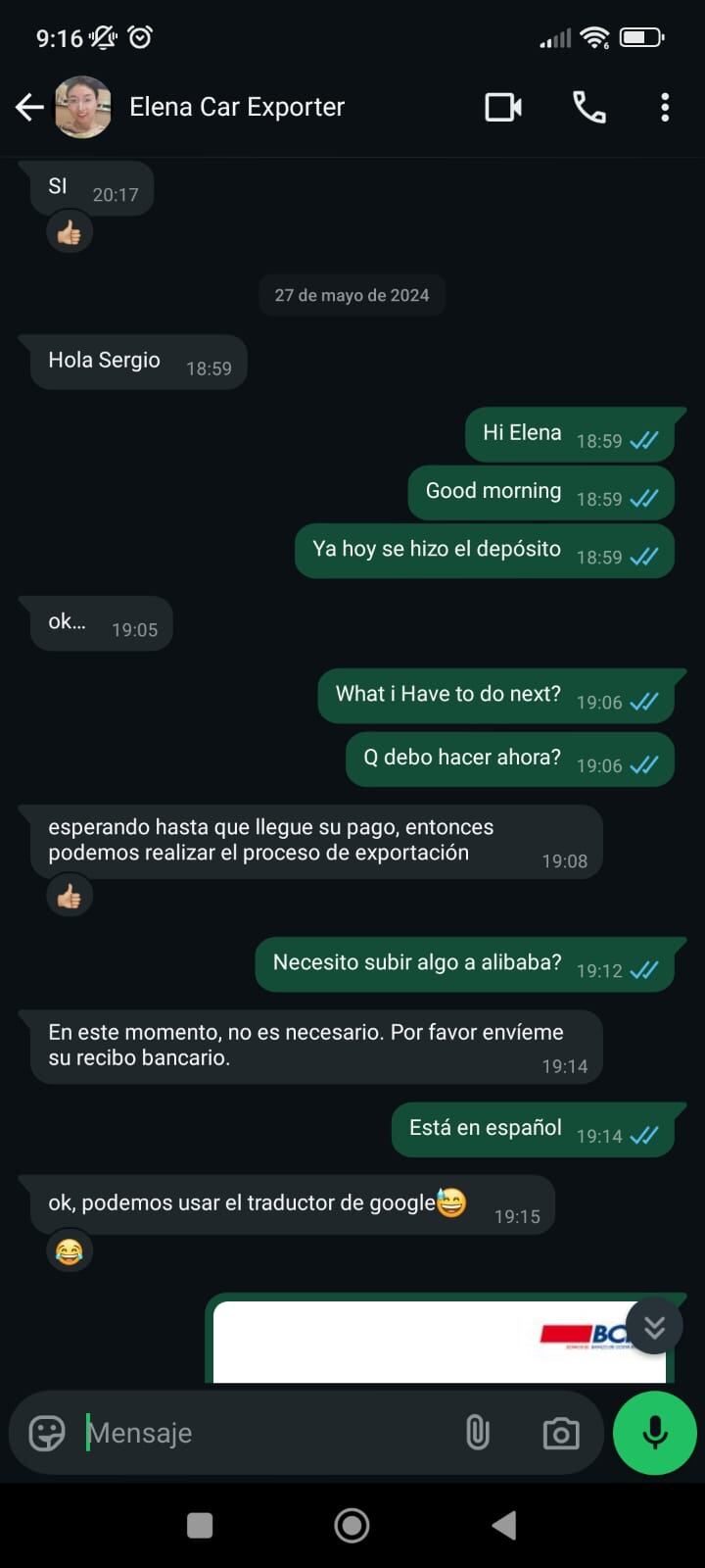 Los usuarios ticos se terminan comunicado con los vendedores de autos chinos por medio de WhatsApp.