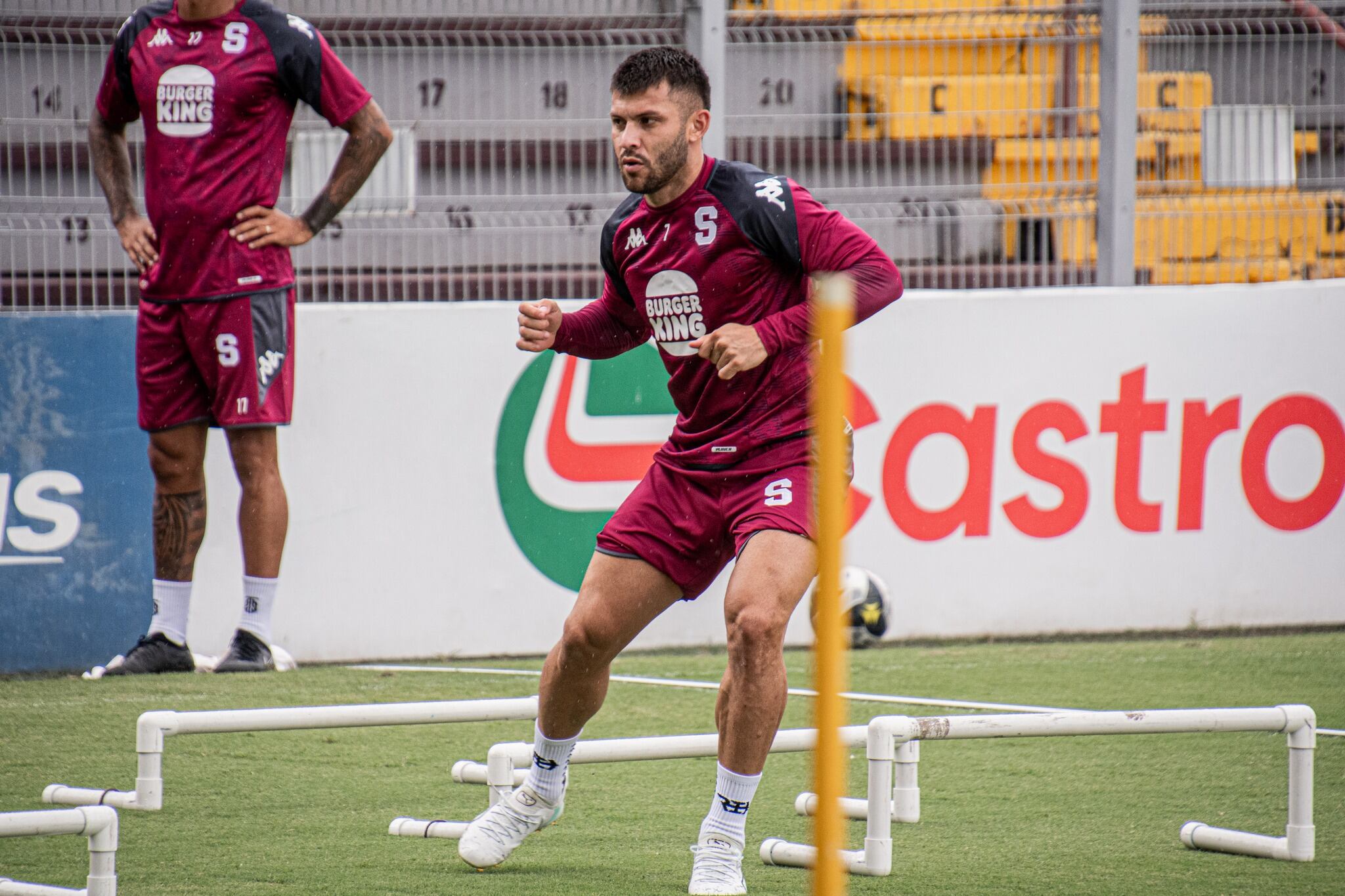 Entrenamiento de Saprissa de este martes.