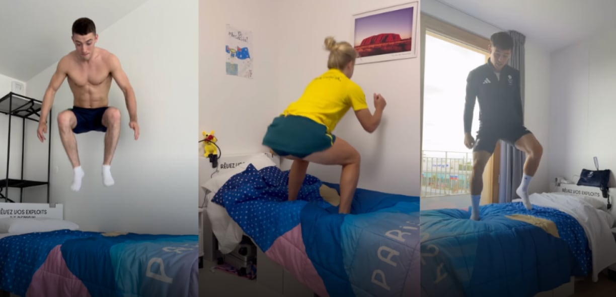 Juegos Olímpicos de París 2024
Camas antisexo
Probadas por atletas
25 de julio del 2024
Tomada de El Tiempo, Colombia