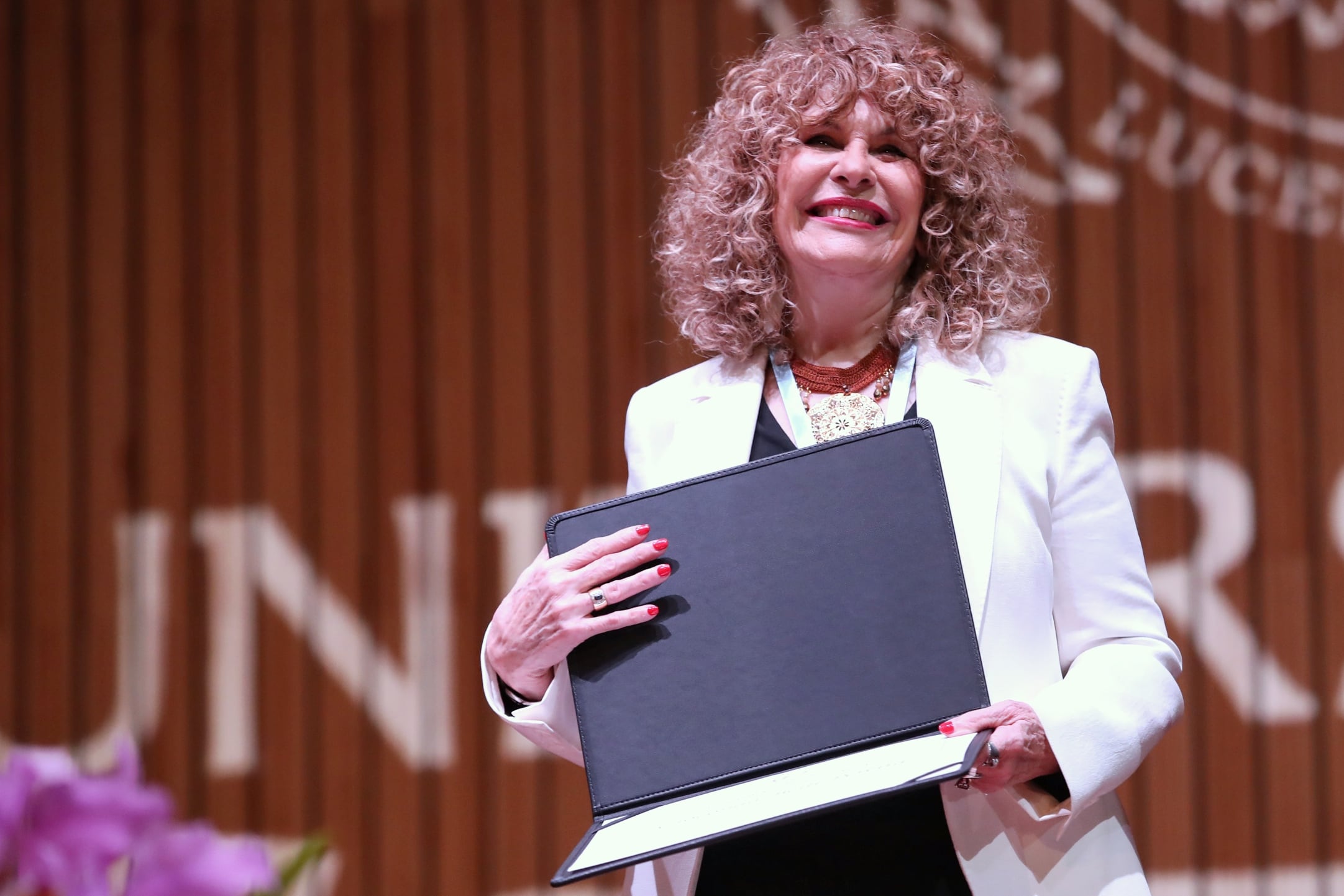 30/05/2024/ Conferencia de prensa de la entrega del Honoris causa a la escritora Gioconda Belli por parte del Rector de la UCR Dr. Gustavo Gutiérrez Espeleta y el director del consejo universitario Dr Jaime Caravaca Morera en el aula Magna de la UCR / Foto: John Durán