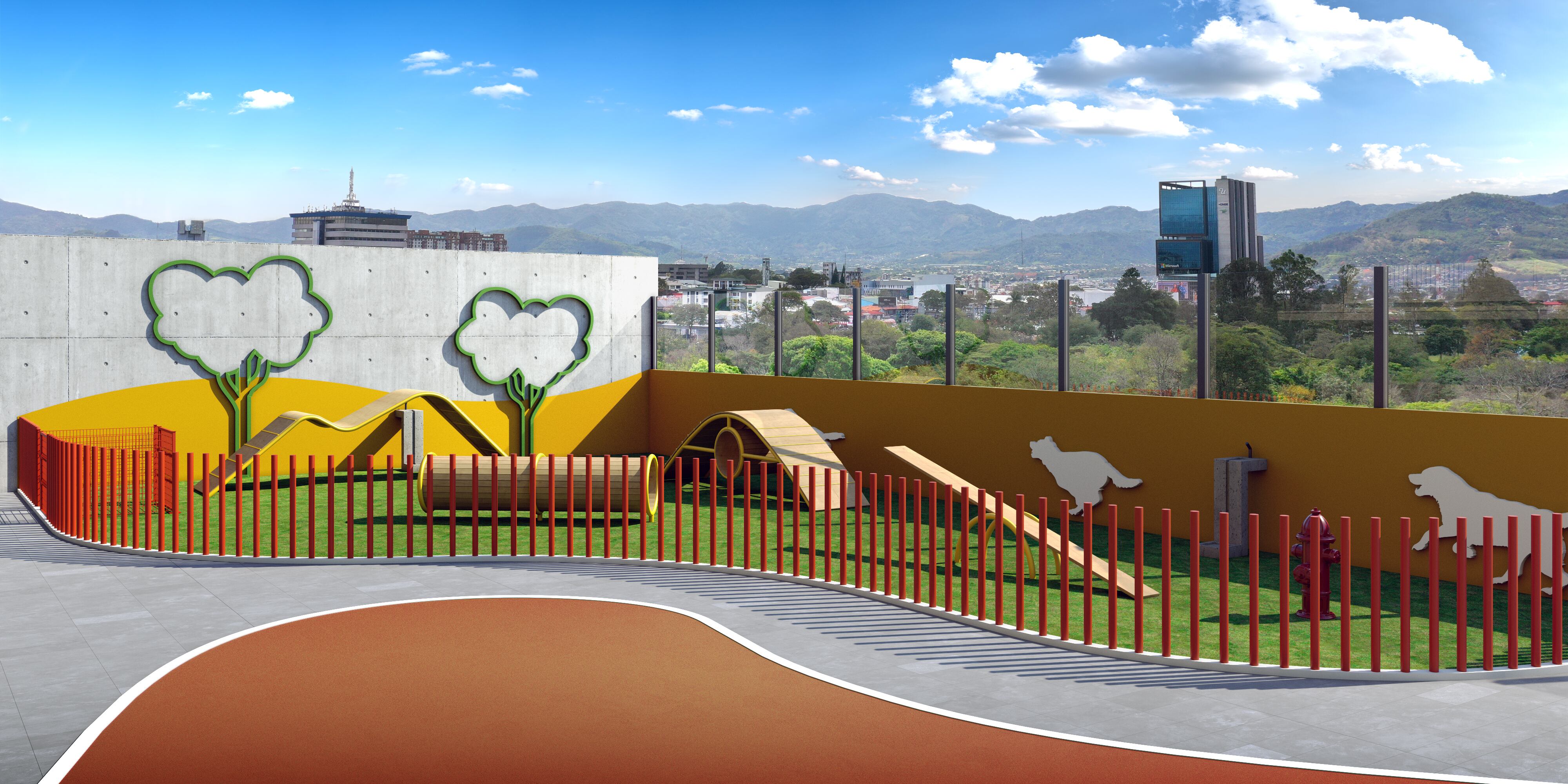 El proyecto apuesta por integrar vivienda, naturaleza y servicios en un entorno estratégico frente al principal parque urbano del país.