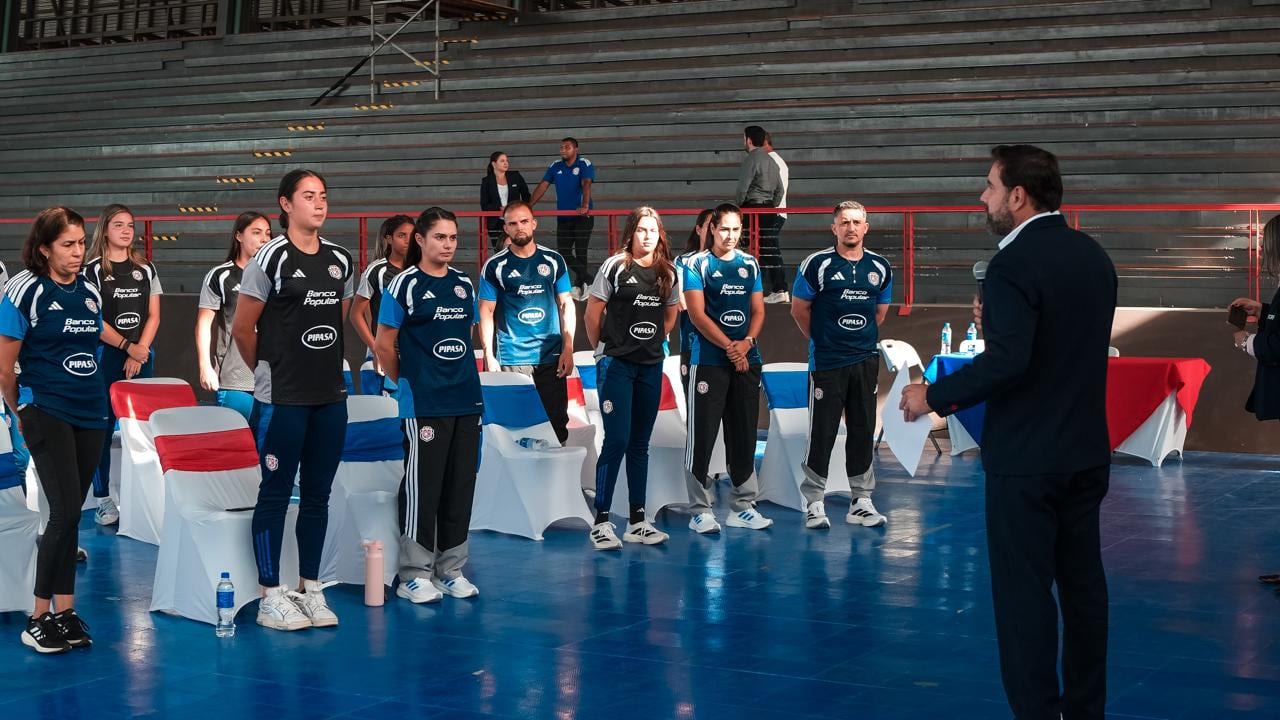 Las jugadoras de la Selección de Costa Rica Sub-20 fueron juramentadas a inicios de semana previo a su viaje a Polonia para disputar el Mundial de la Categoría.