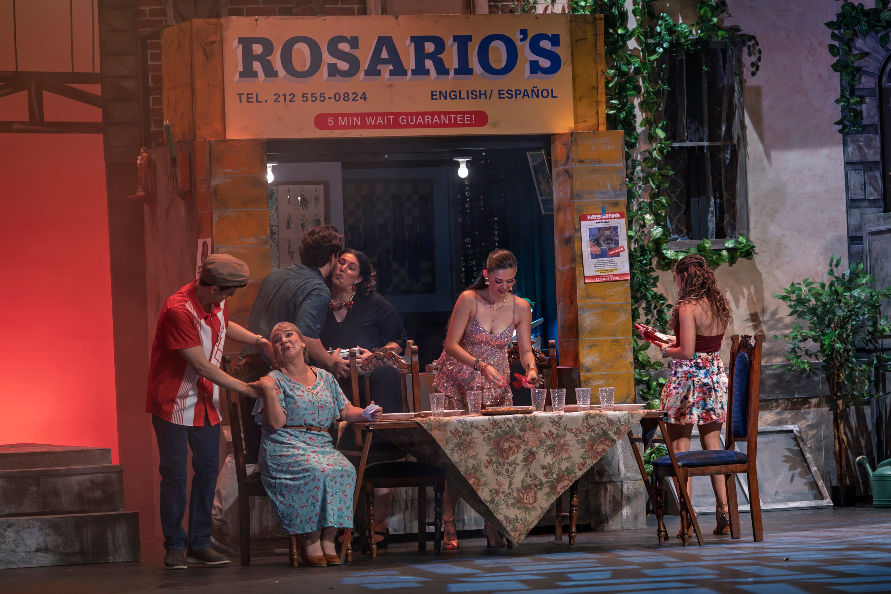 Escenas de la obra In the Heights.