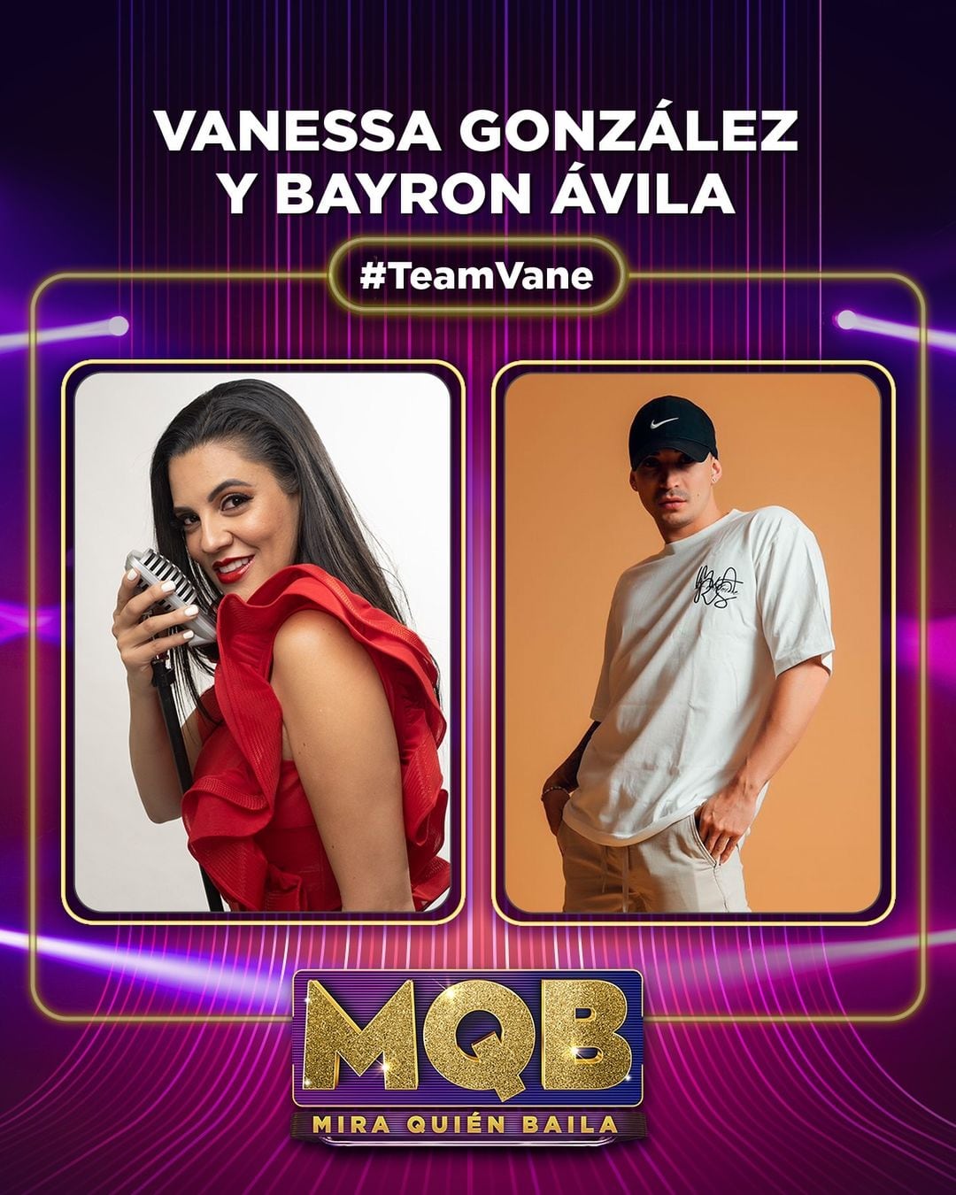 Mira quién baila, primera temporada Teletica 2024. Bailarines y participantes.