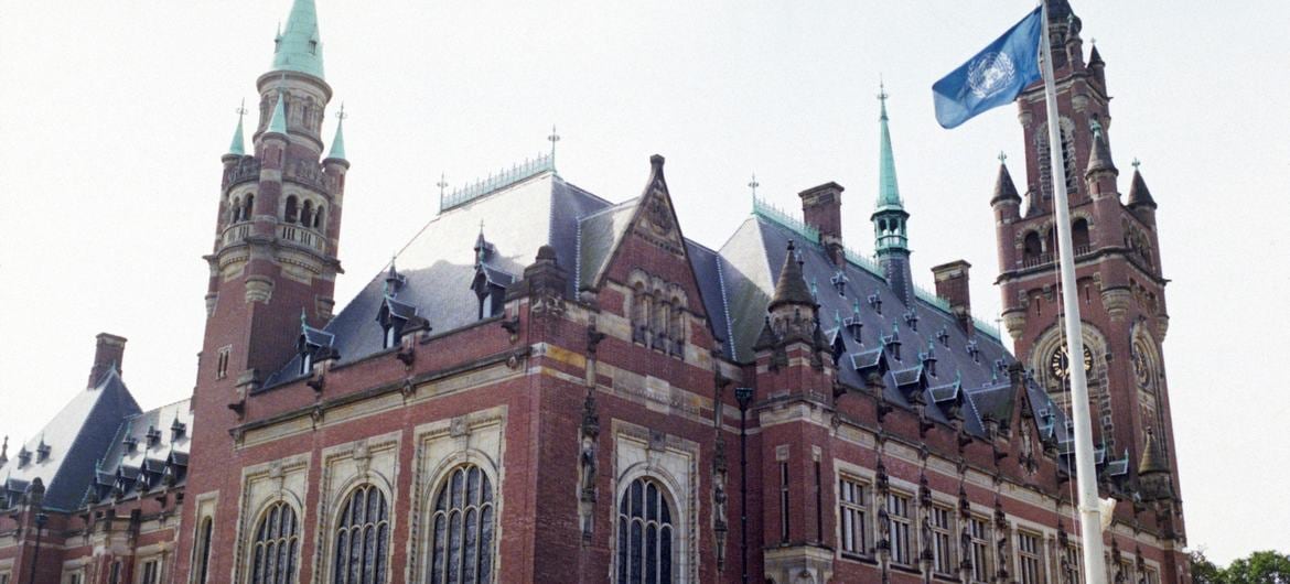 El Palacio de la Paz en La Haya, sede de la Corte Internacional de Justicia.