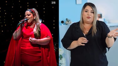 Cantante Karina Severino estalla en redes tras recibir críticas por su pérdida de peso: ‘La gente sí es metiche’