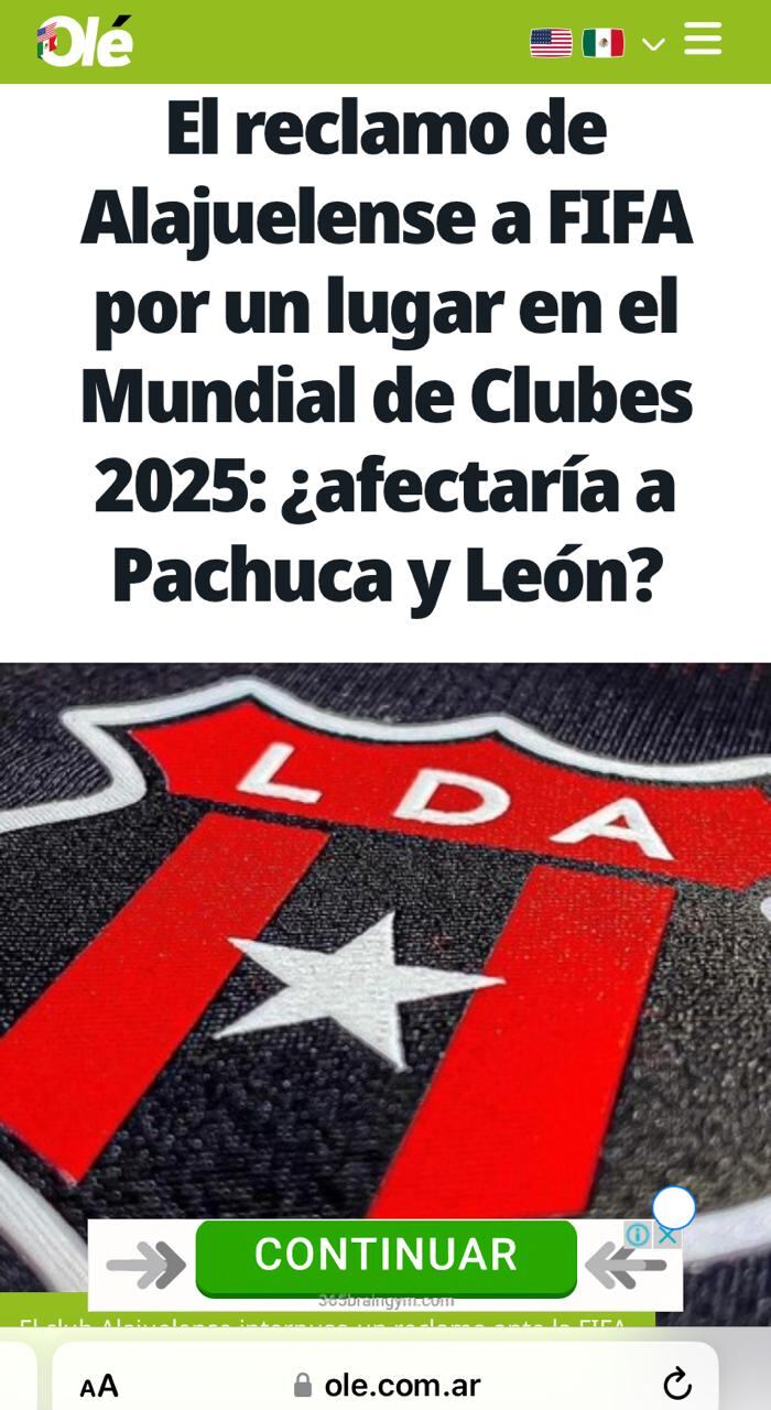 La demanda que interpuso Alajuelense a FIFA le dio la vuelta al mundo.