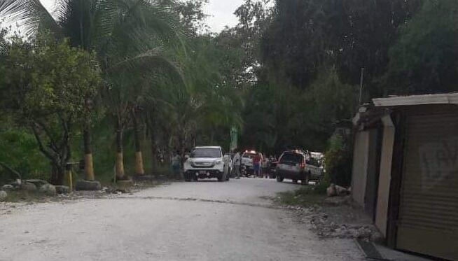 Mujer muere de un balazo en la espalda en Ciudad Neily. foto cortesía.