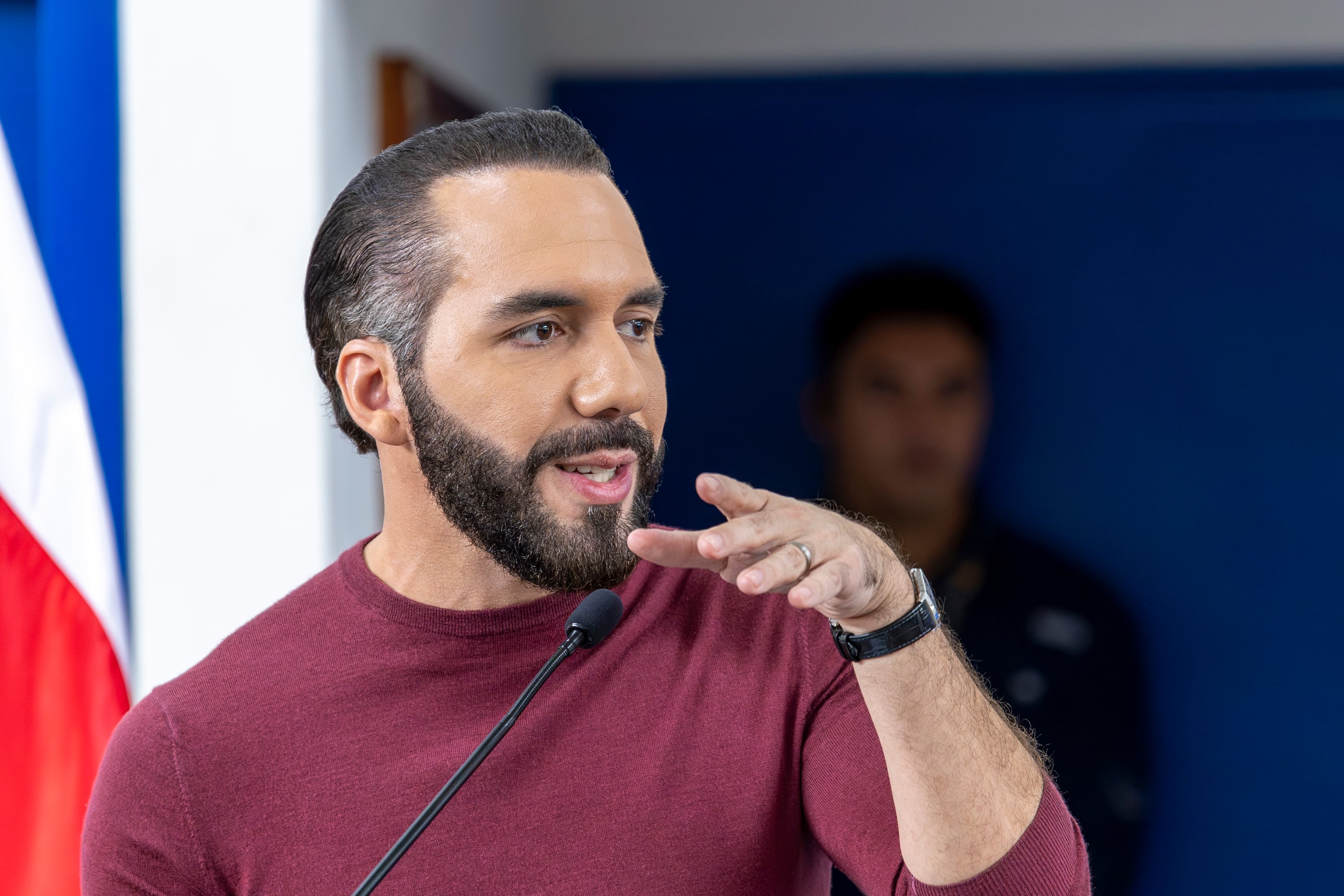 Una prima del presidente de El Salvador, Nayib Bukele, integra nuevo partido político que intenta inscribirse ante el TSE.