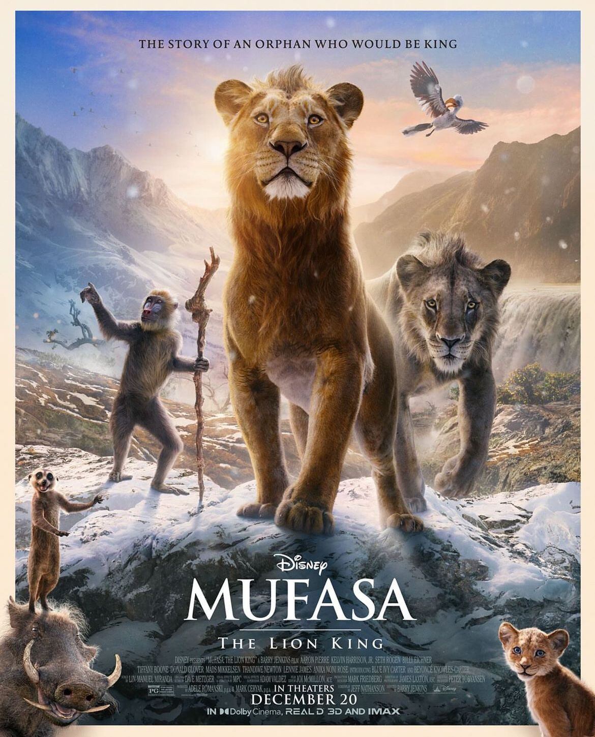 Mufasa: El rey león Disney