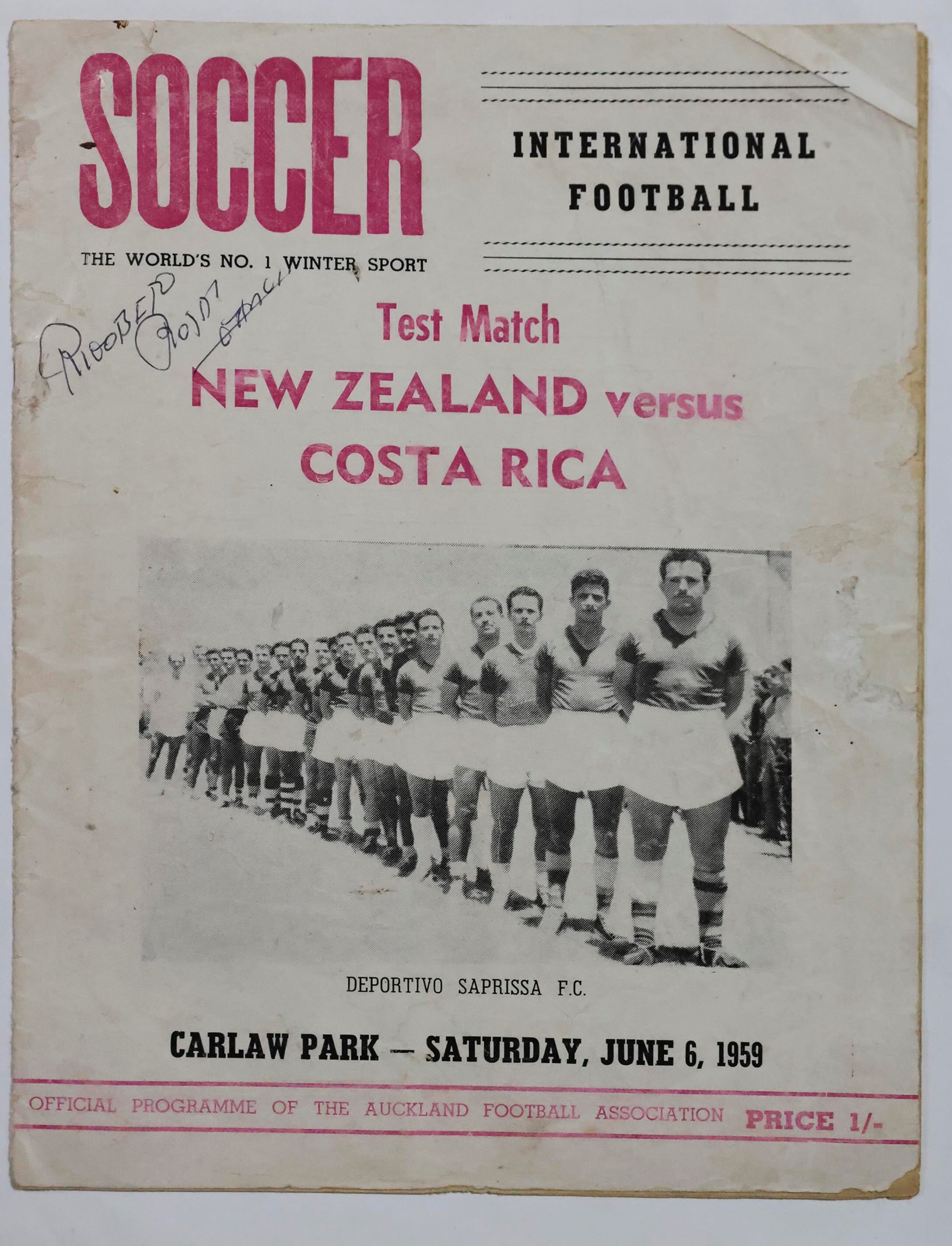 Rigoberto "Feo" Rojas en su casa