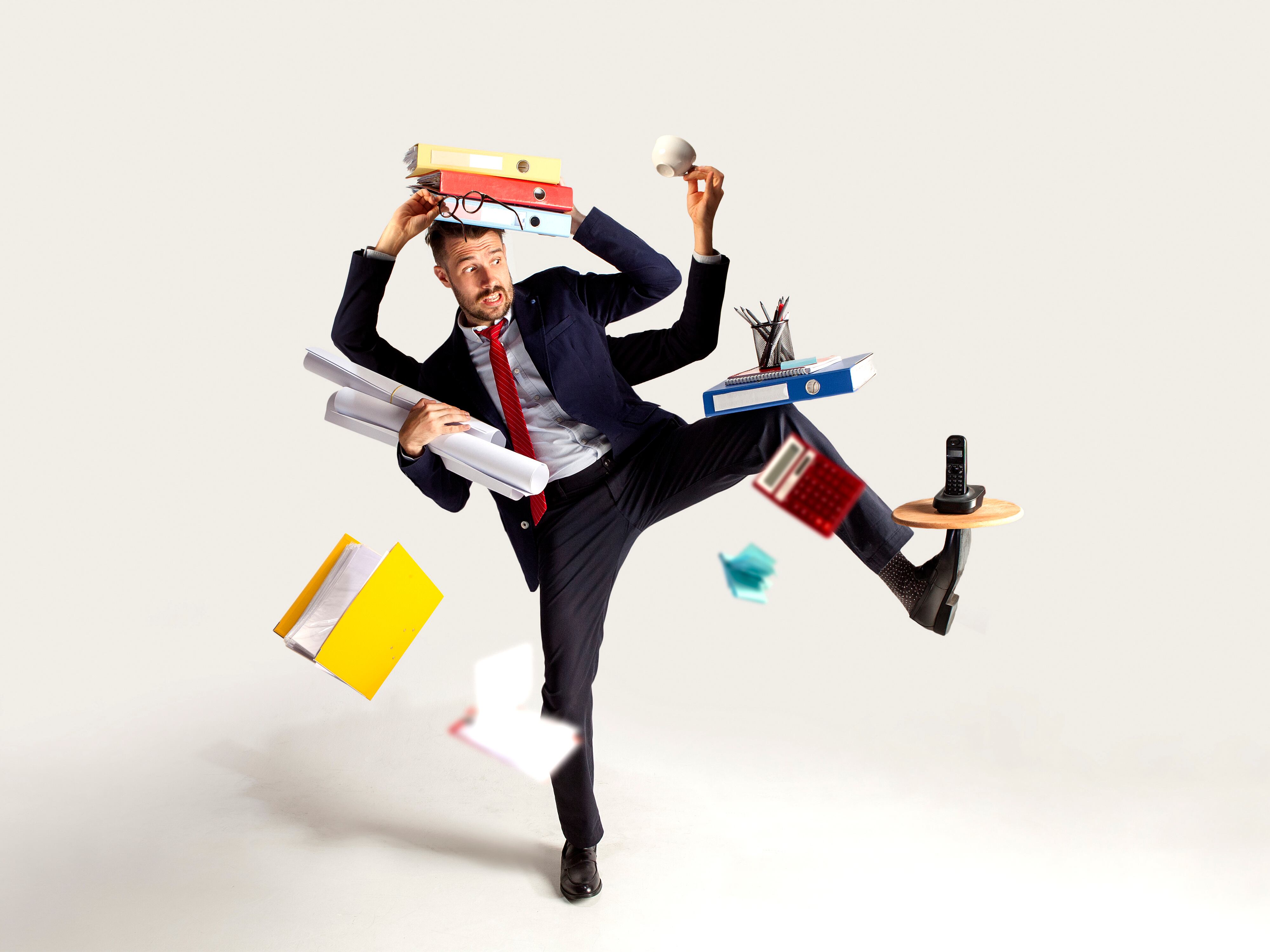 Exceso de carga laboral, multitasking