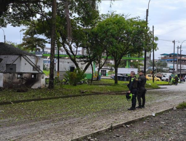 Explosión en inmediaciones de CAI en Buenaventura.