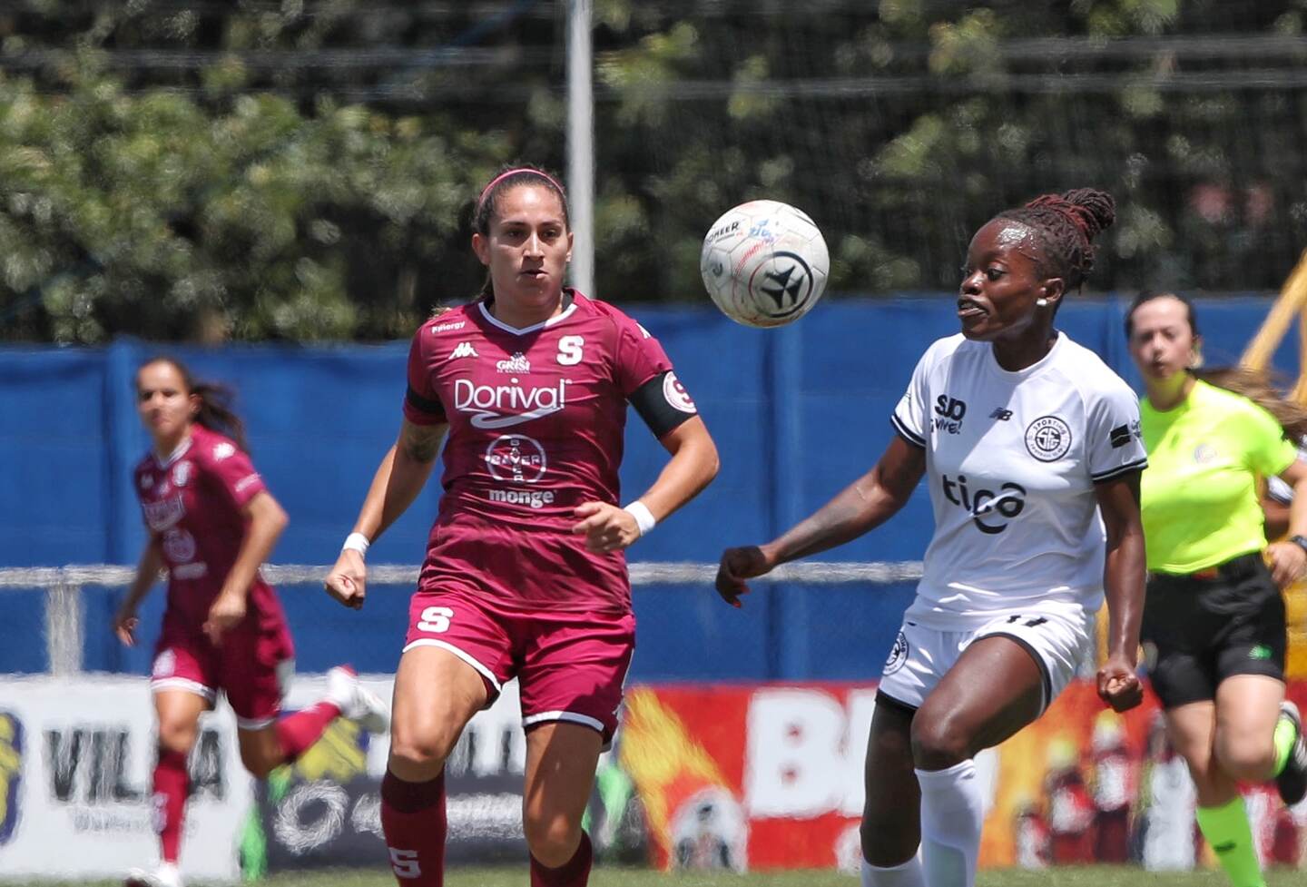 18/10/2020/Juego entre Deportivo Saprissa vs Sporting FC por la fecha 1 de cuadrangular LIGA Promérica femenina en el estadio Cuty Monge / Fotografía: John Durán