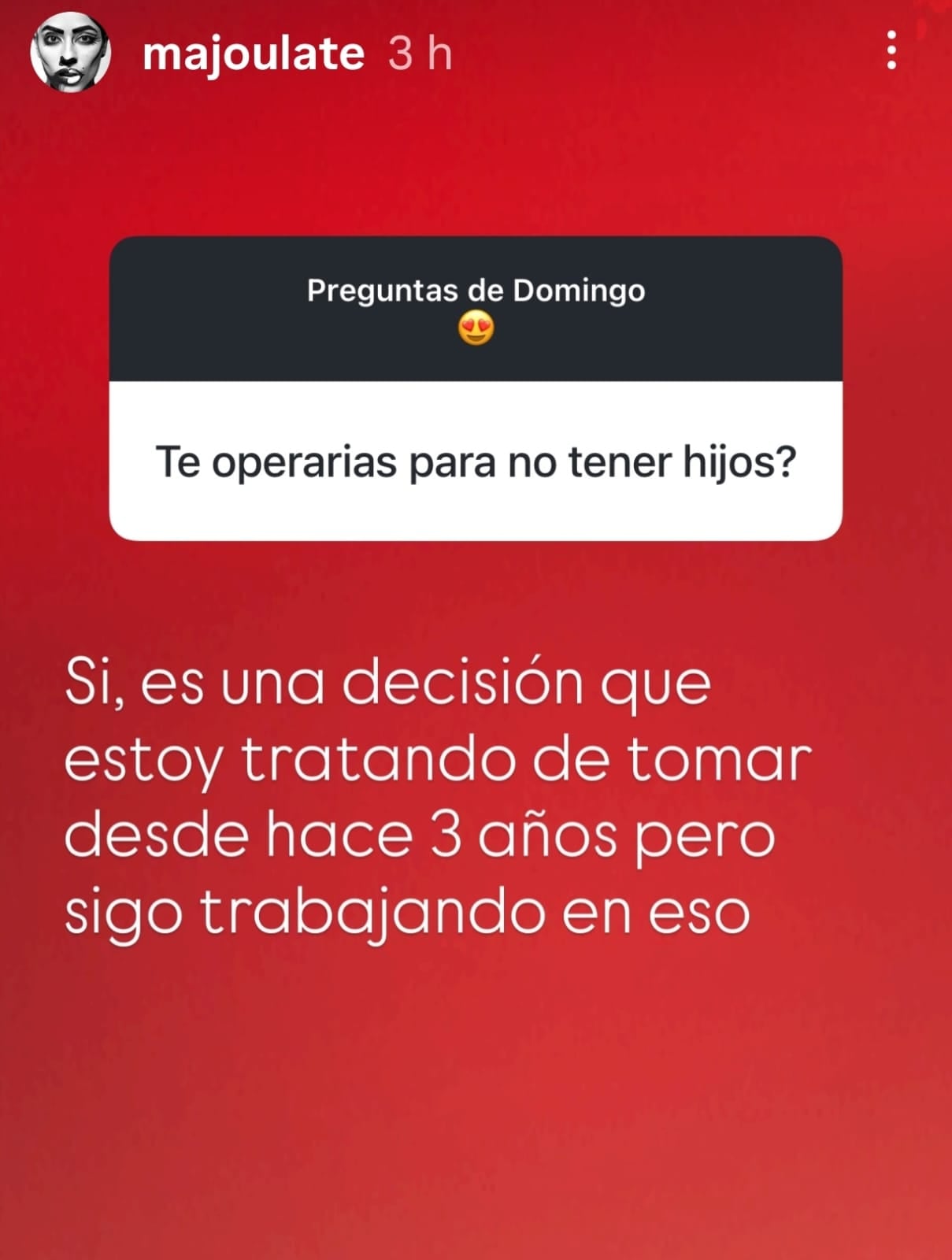 Majo Ulate hijos maternidad