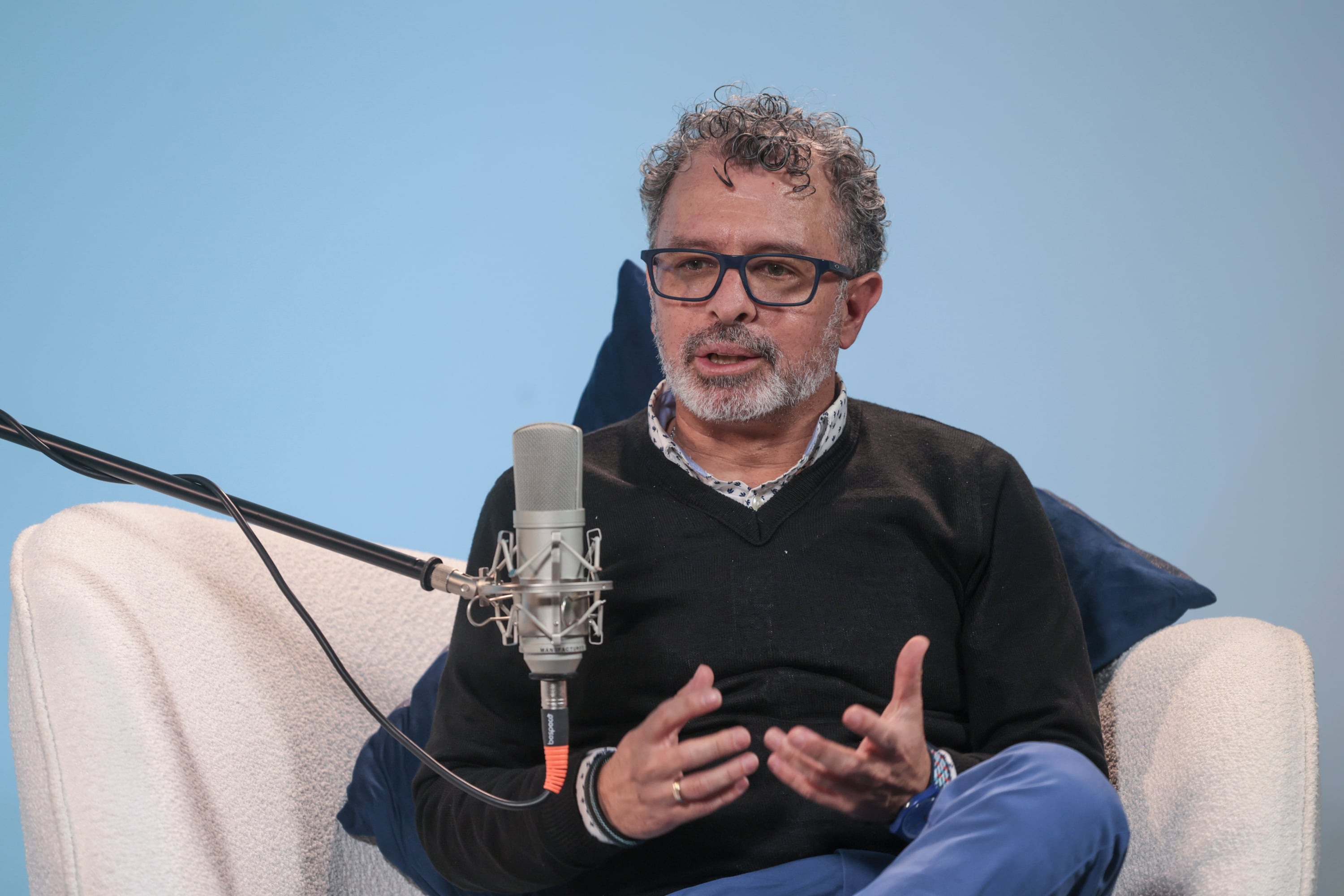 03/02/2026, San José, Grupo Nación, entrevista con el plitólogo Ronald Alfaro.