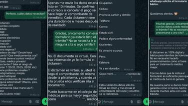 Dictámenes médicos para licencia de conducir se hacen hasta por WhatsApp, sin que el doctor vea al paciente