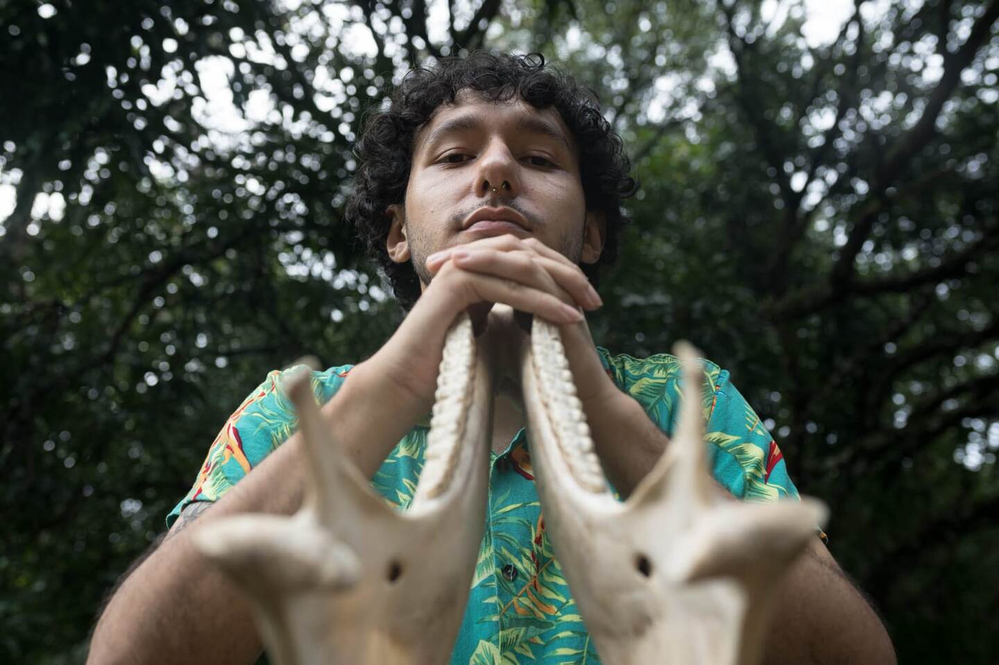 Malcom Rojas participa en proyectos musicales y también toca como solista.