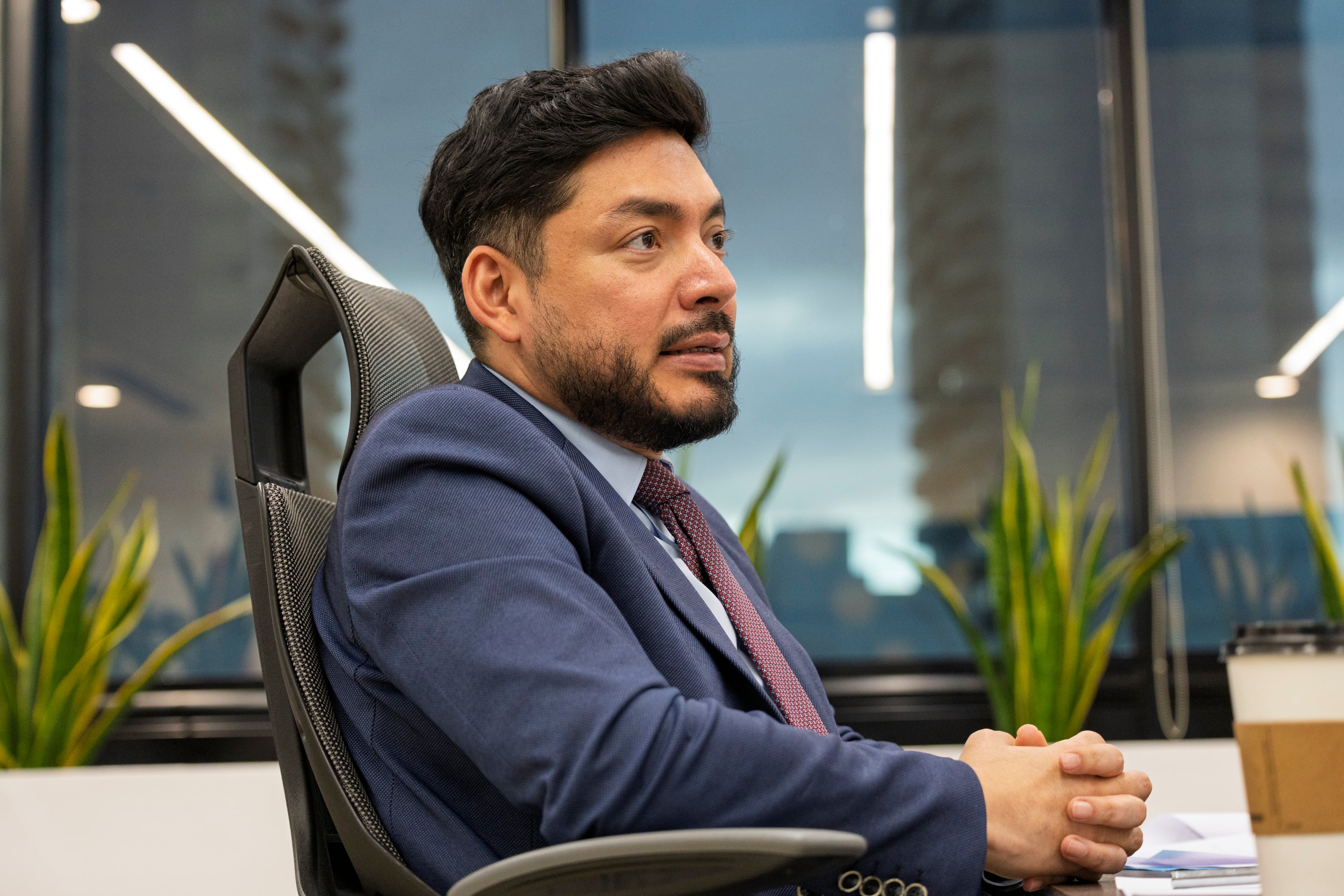 11/03/2026, San José, Ministerio de Educación, entrevista con el ministro de Educación Leonardo Sánchez Hernández.