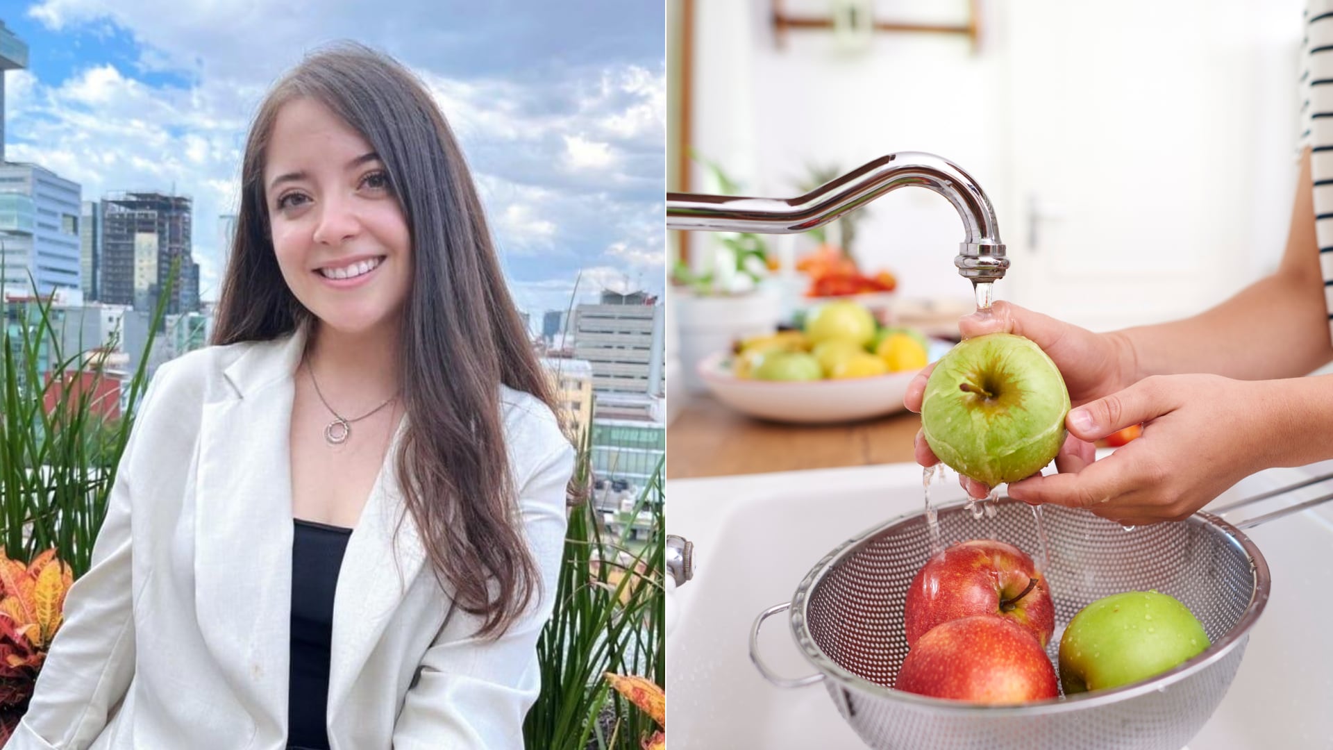 El jabón de platos deja residuos no aptos para consumo. Agua y fricción se mantienen como el método más seguro para limpiar frutas y verduras.