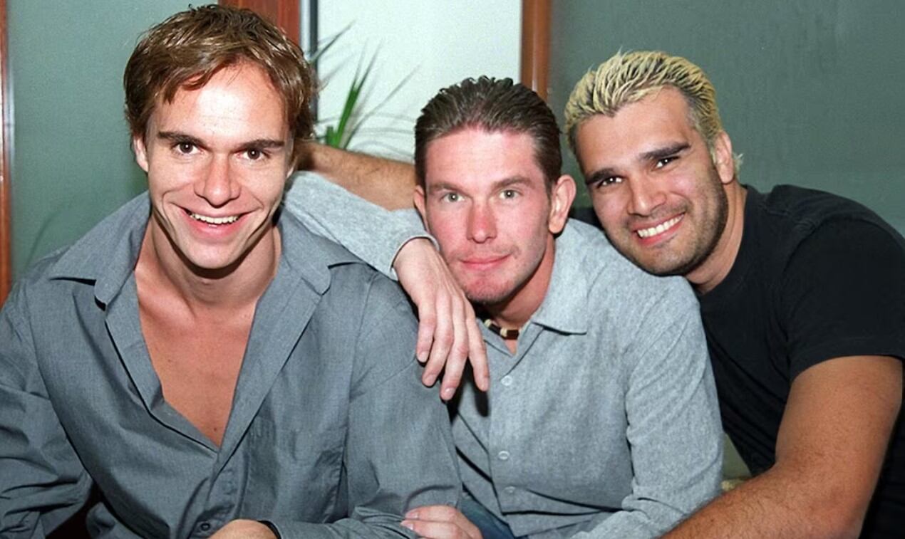 Retrato de Tony Dalton, Krystoff Raczyñski y Vicente Herrera