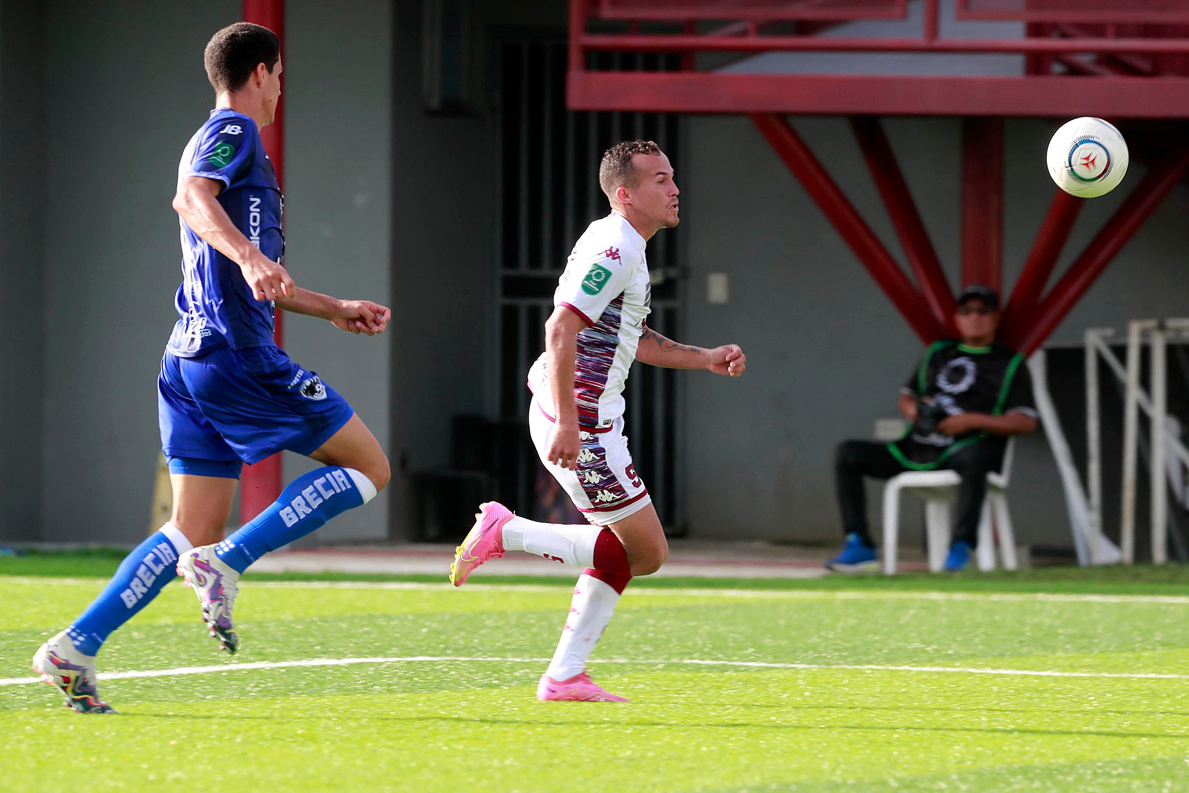 23/11/2023 Estadio Rafael Bolaños, Alajuela. El Municipal Grecia recibió al Deportivo Saprissa, en partido de la jornada 21 del Torneo de Apertura, Liga Promérica 2023.