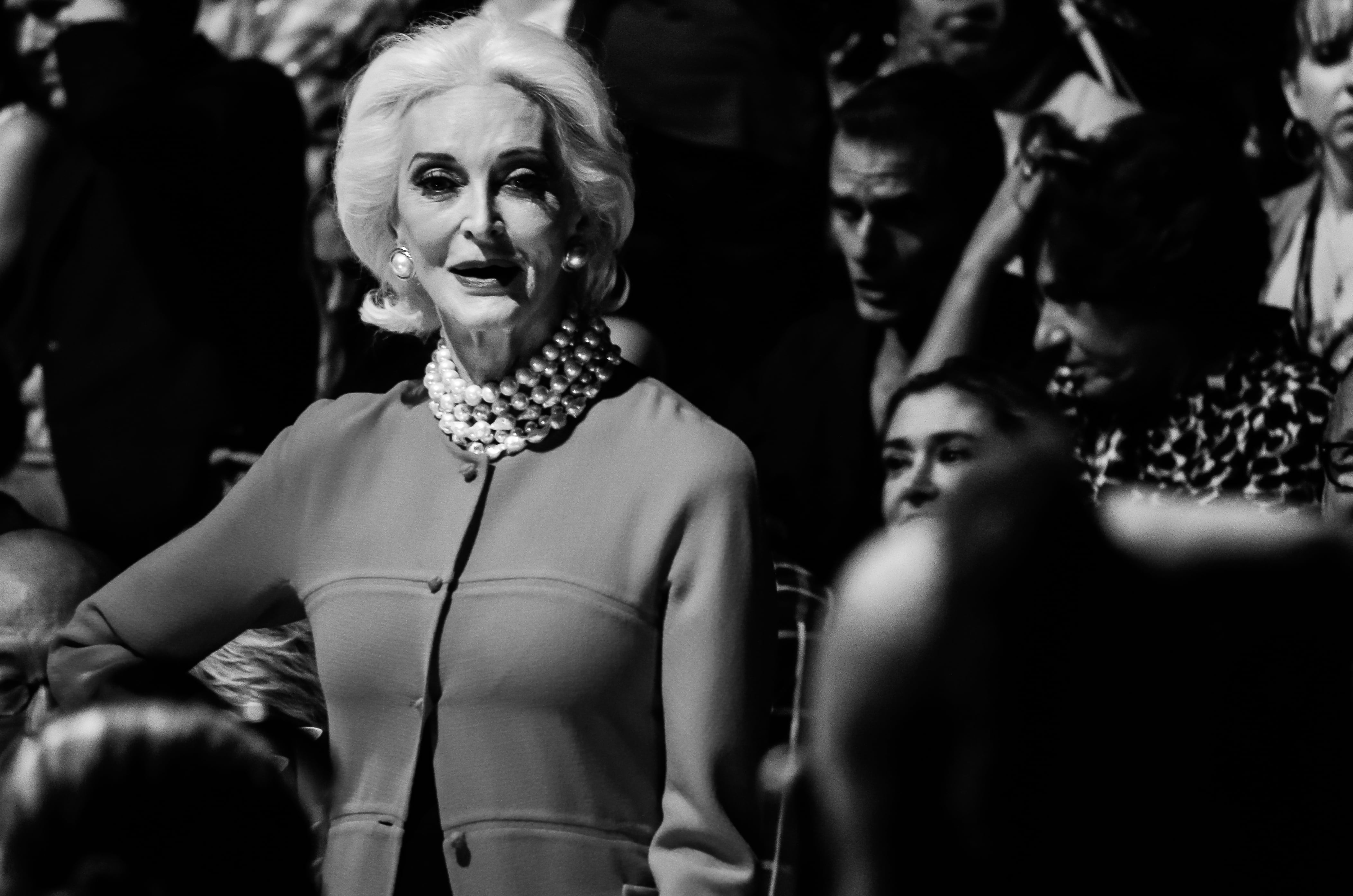 Modelo Carmen Dell’Orefice. Fotografía: Wikicommons para La Nación