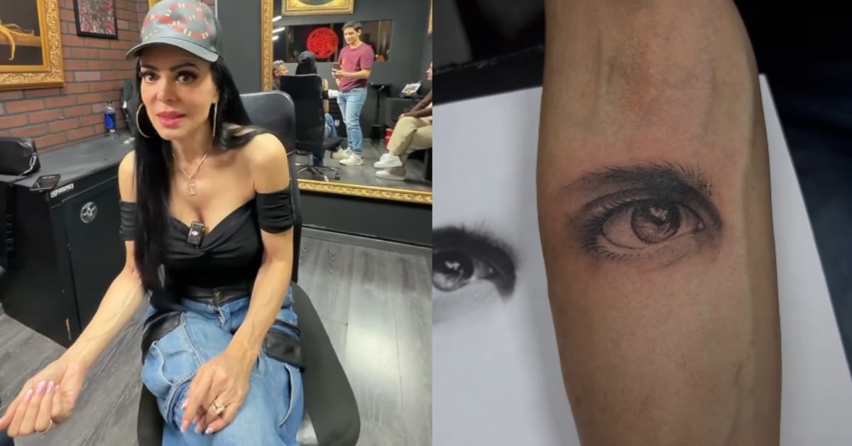 Maribel Guardia, reconocida actriz costarricense, se realizó un tatuaje en honor a su hijo Julián Figueroa.