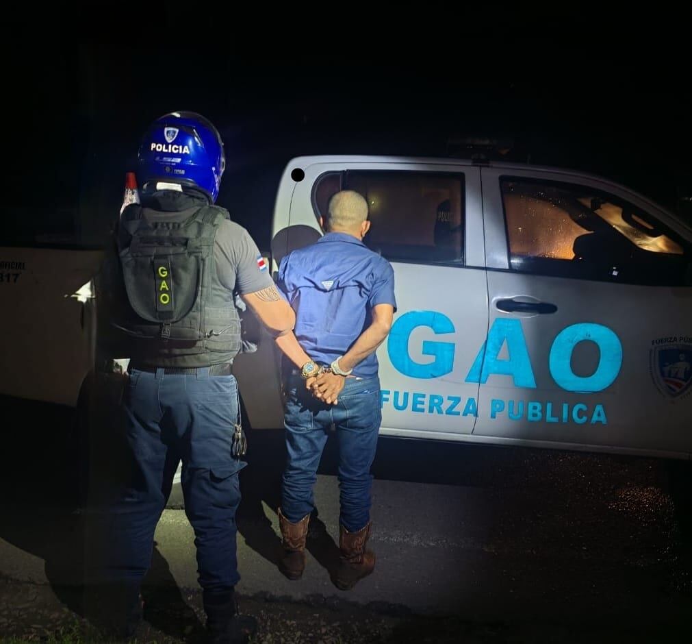 Sospechoso intentó huir