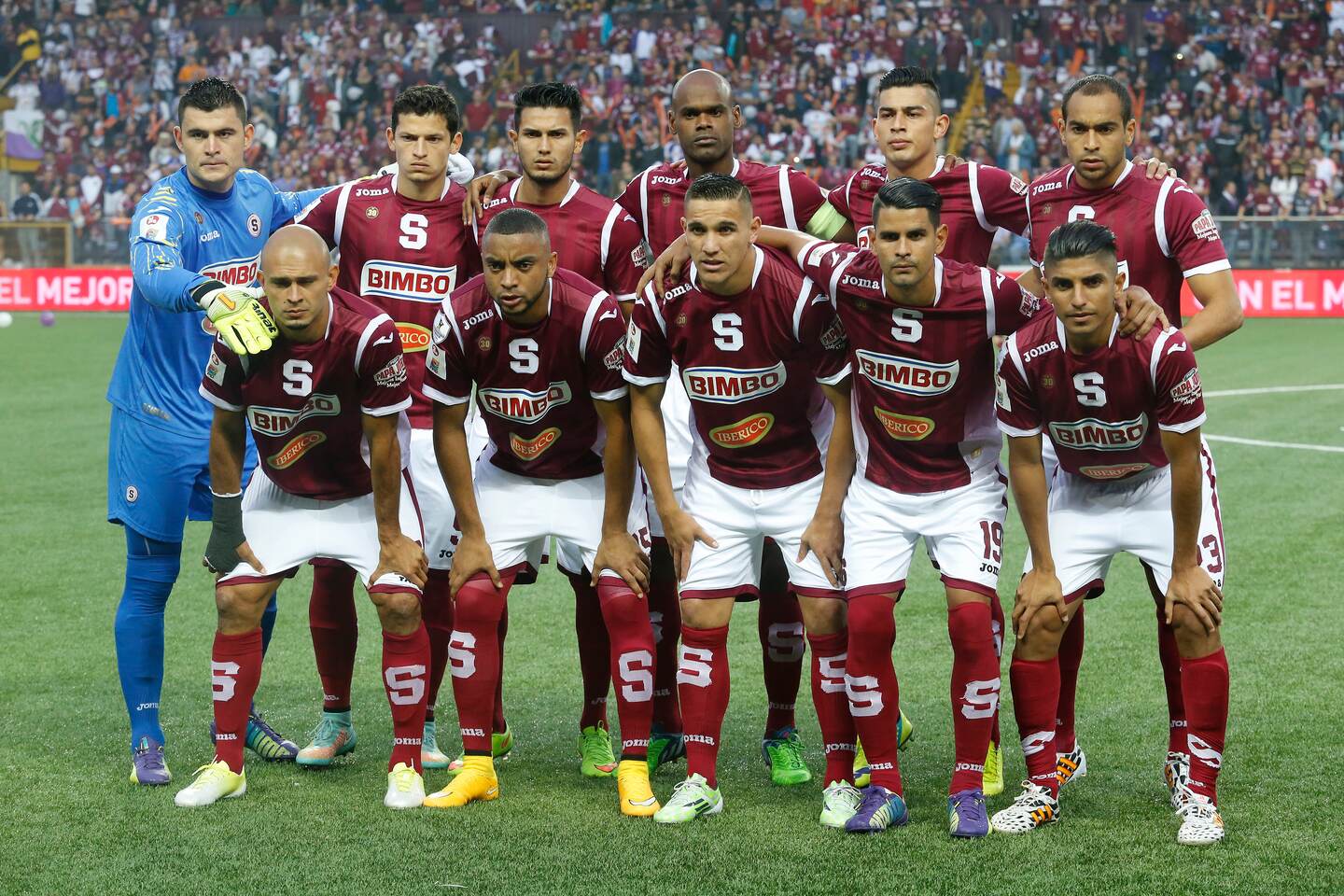 Este es el equipo que presentó Saprissa en la final de ida del Torneo de Invierno ante Herediano.