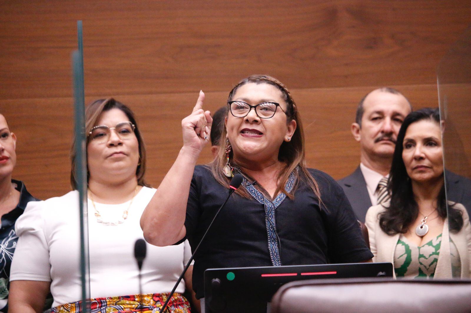 Sonia Rojas, diputada indígena PLN.