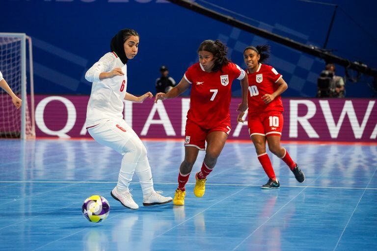 Kenia Rangel anotó en el Mundial Femenino de Fútbol Sala que se disputa en Filipinas.
