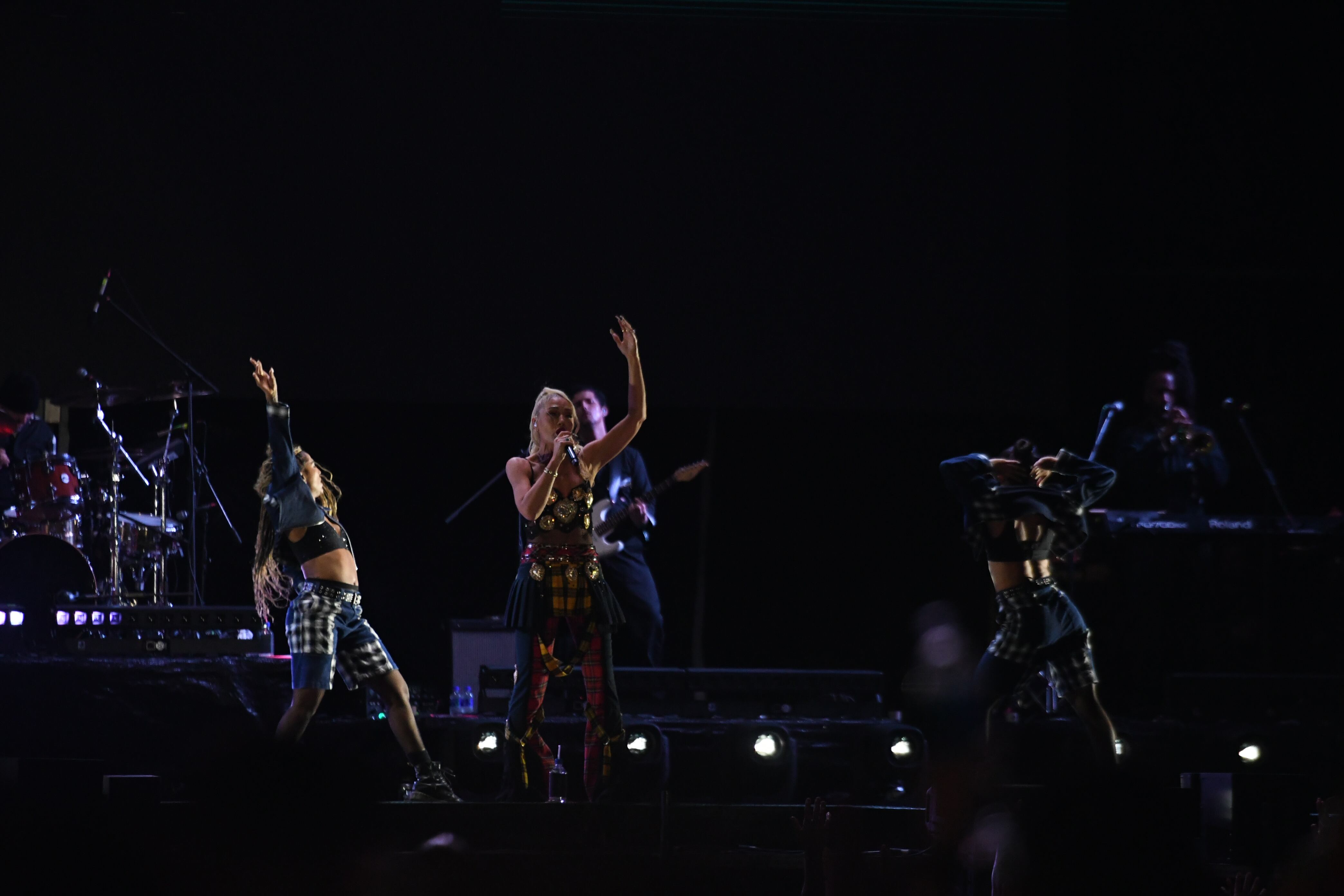 Gwen Stefani en su concierto en el festival Picnic 2025.