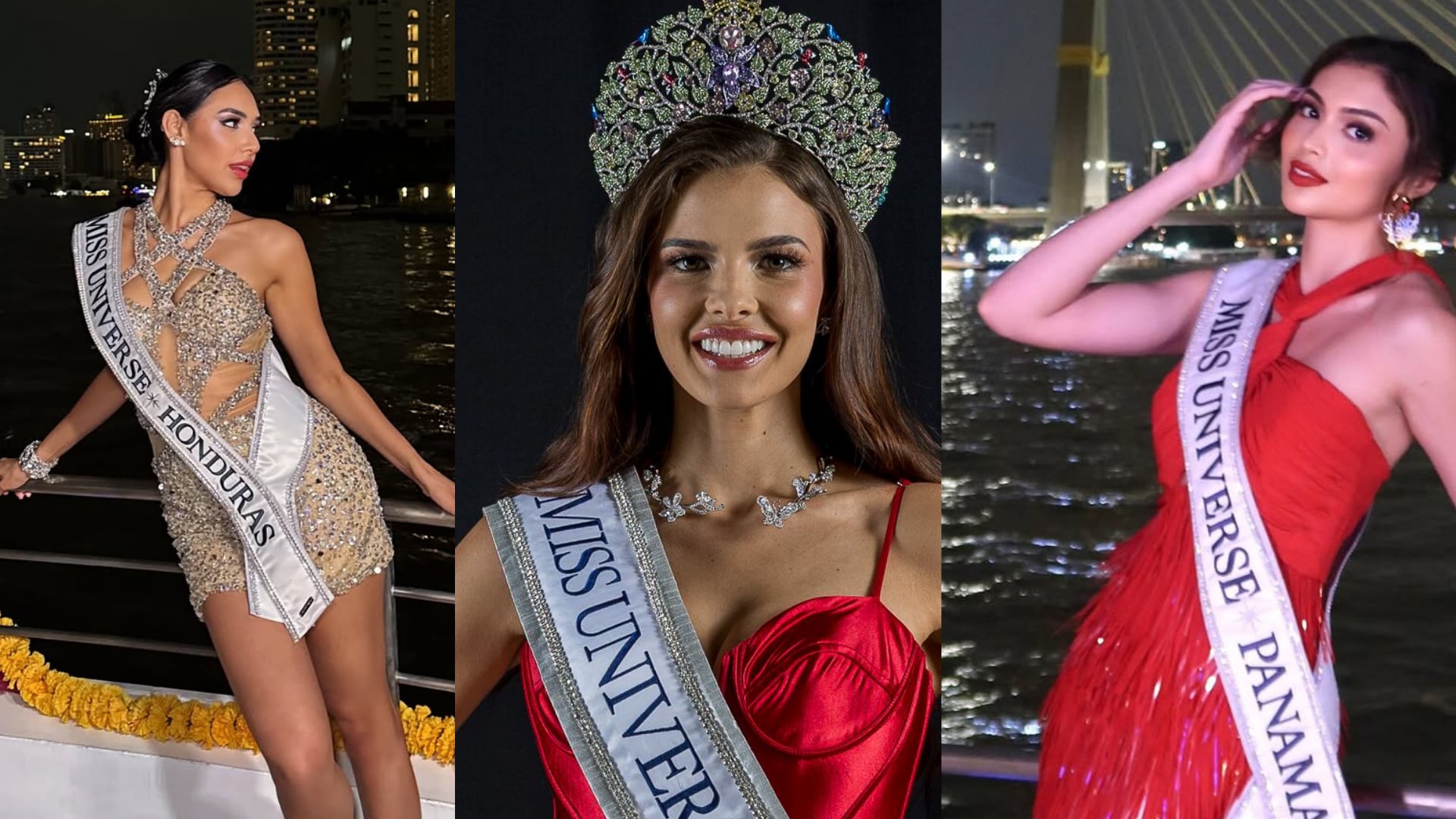 Siete mujeres centroamericanas participarán en Miss Universo 2025 en Tailandia, incluida Mahyla Roth por Costa Rica.