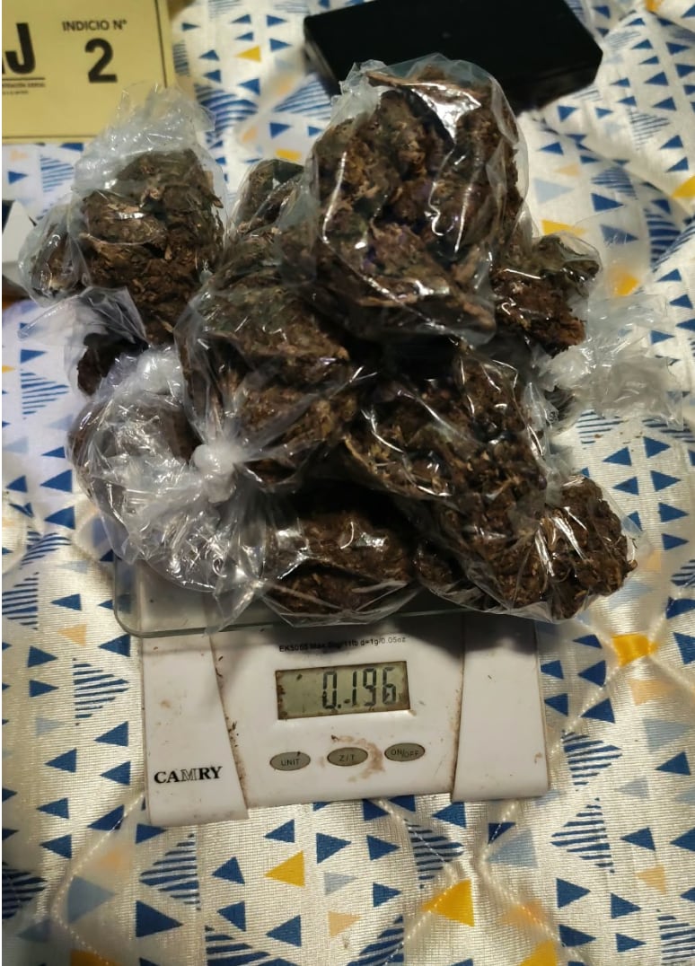 Allanamiento en la vivienda de Carlos Barahona