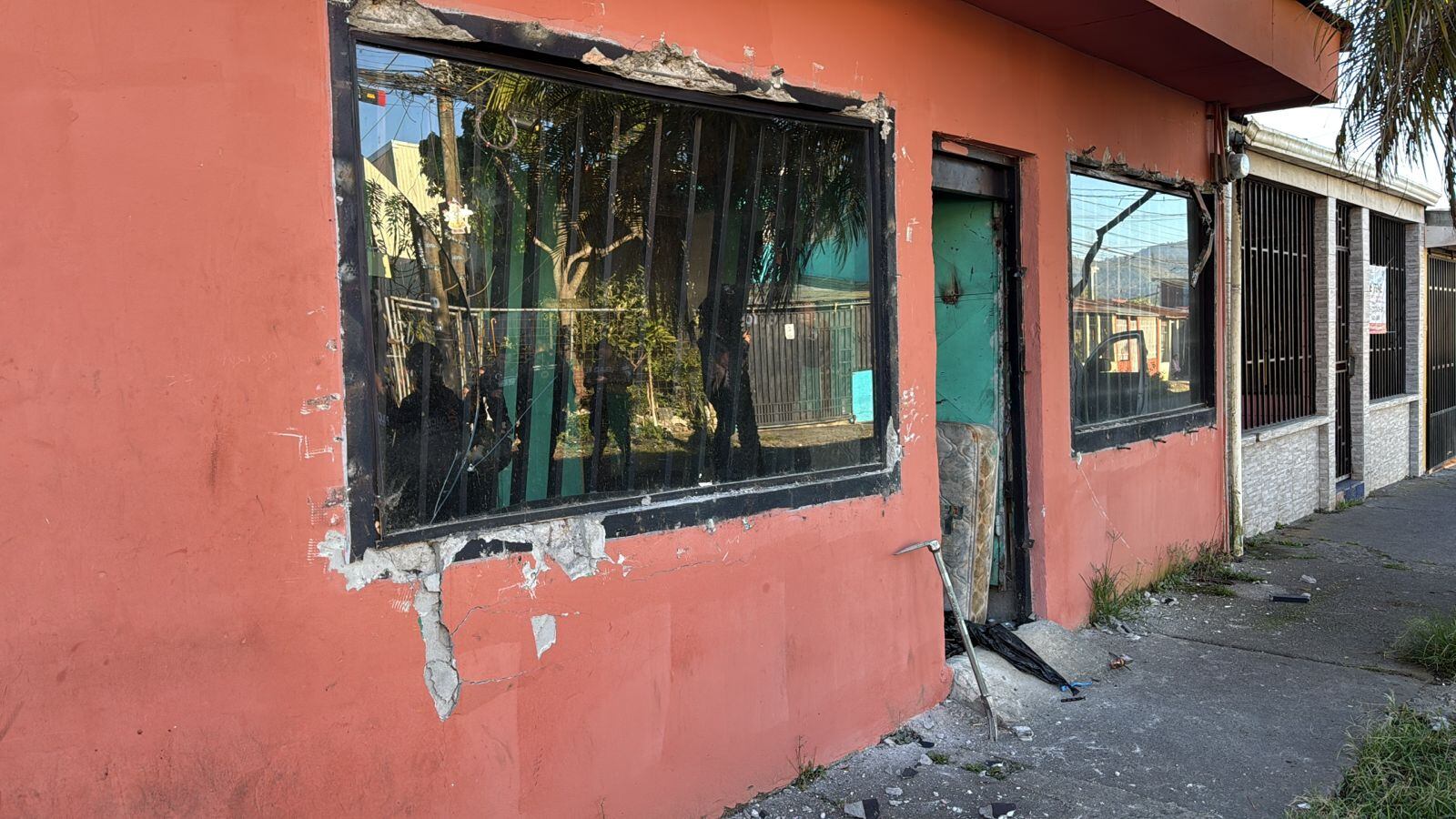 Búnker en el proyecto Manuel de Jesús Jiménez, Cartago.