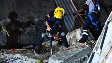 La esperanza se agota y la tensión crece luego del terremoto en México