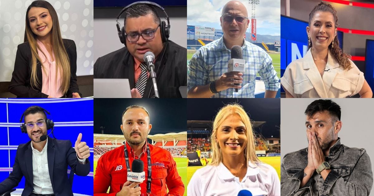 Mariela Jiménez, Christian Sandoval, Gerardo Coto, Melissa Alvarado, José Alberto Montenegro, Anthony Porras, Adriana Rivera y Josué Quesada participaron en el sondeo de pronósticos de 'La Nación'.