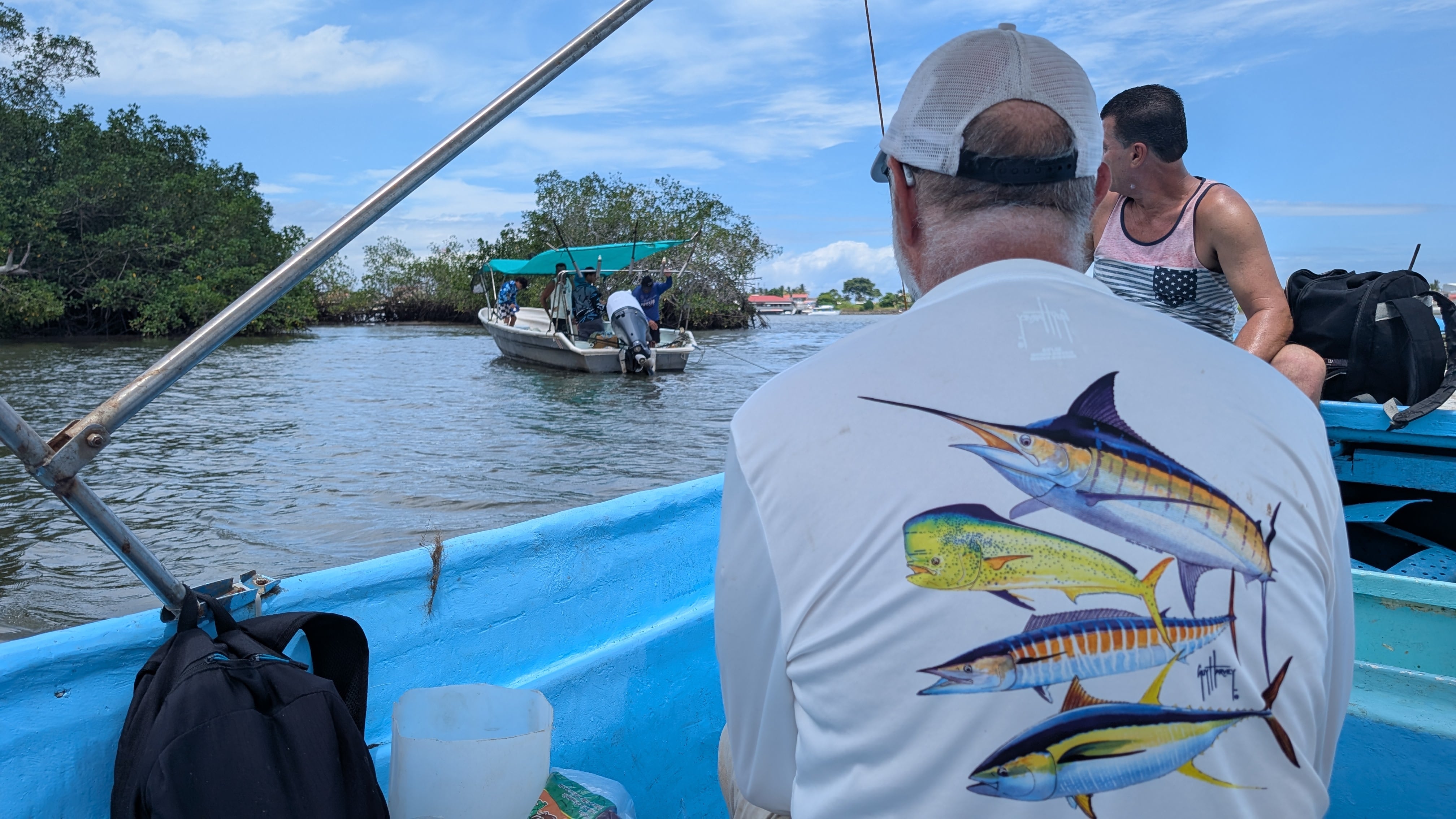 Howard Chudler, un psicólogo estadounidense jubilado de 74 años, fue el líder de la expedición de pesca a la que asistieron vecinos de La Carpio.