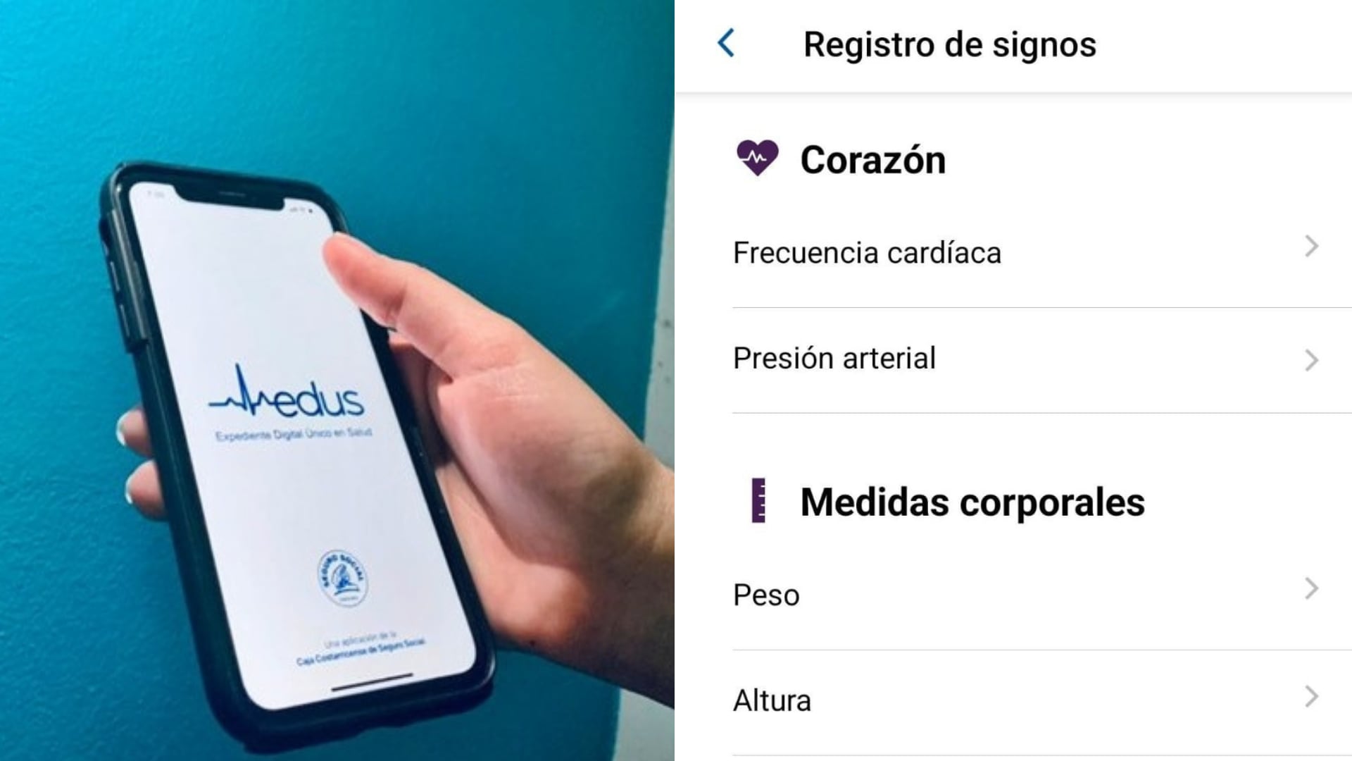 Usuarios de EDUS ya pueden anotar signos vitales desde el celular. La información se guarda en el expediente digital y facilita la atención médica.