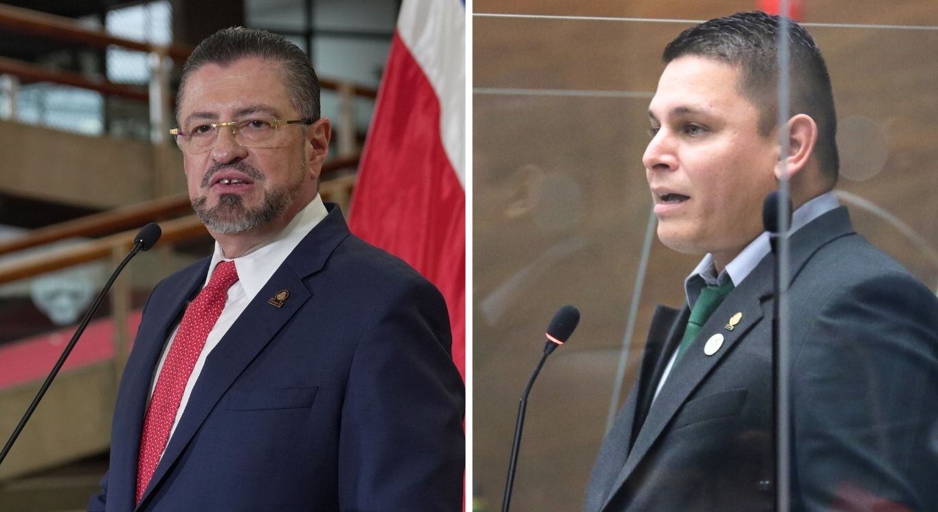 El presidente Rodrigo Chaves afirmó que el diputado liberacionista Geison Valverde le pidió realizar nombramientos de familiares en el MEP.